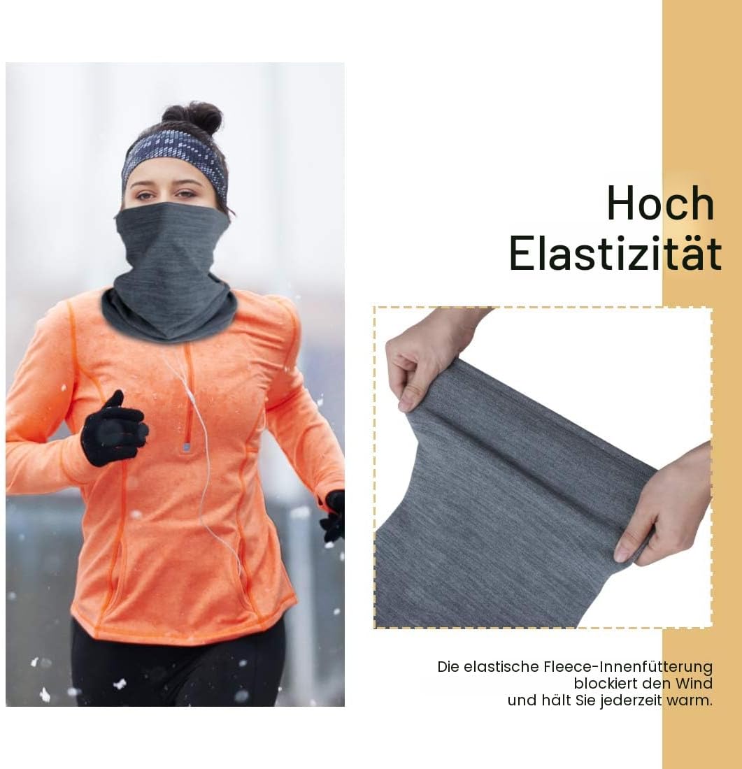 Detalle 2 de HEGCOIIE Winter Loop Schal Damen Herren 2er Pack