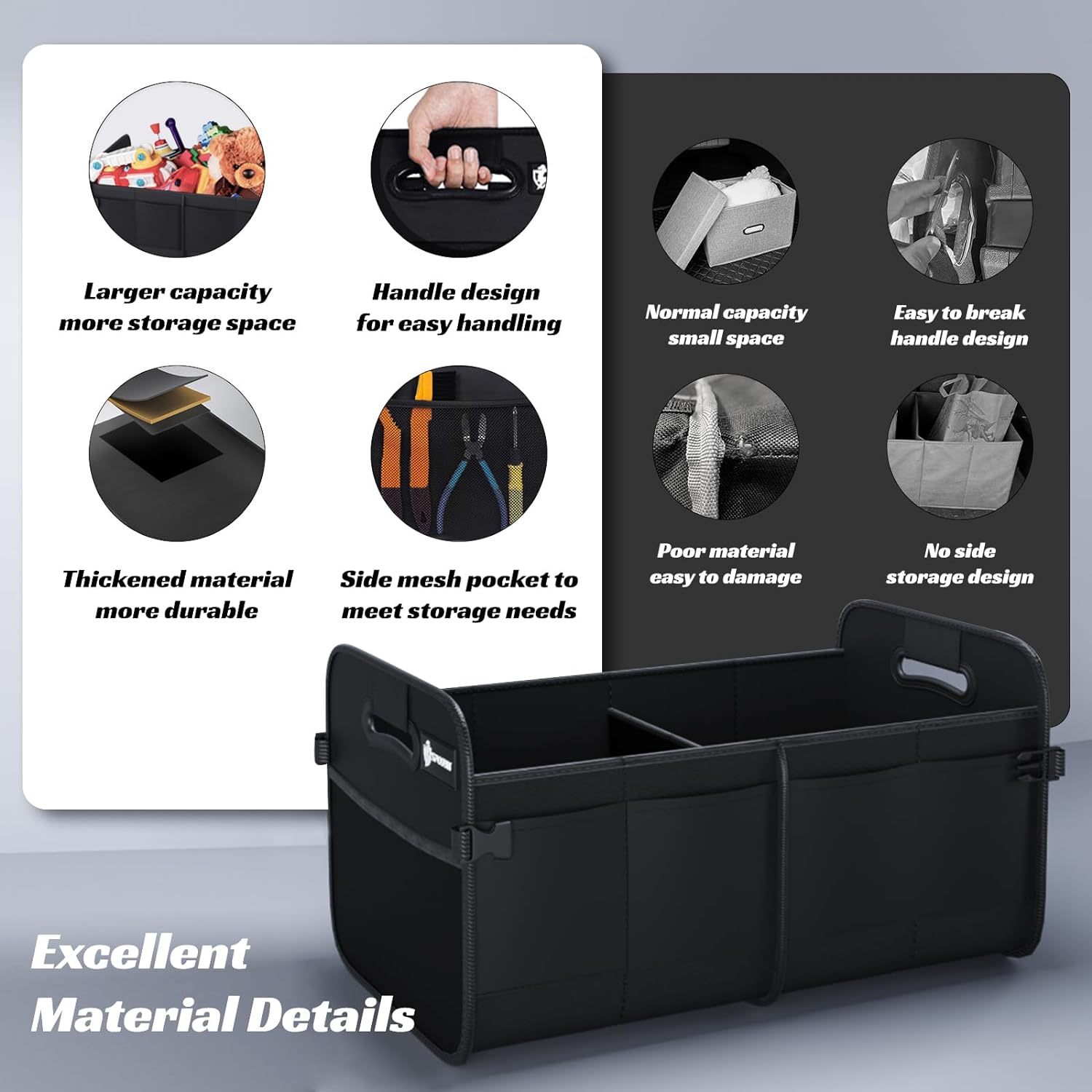 Thumbnail 5 de Sposuit Trunk Organizer 70L for Car