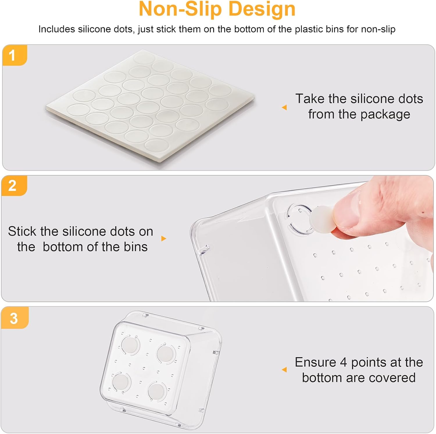 Thumbnail 6 de SMARTAKE 13-Piece Drawer Organizers set for drawers 🧺