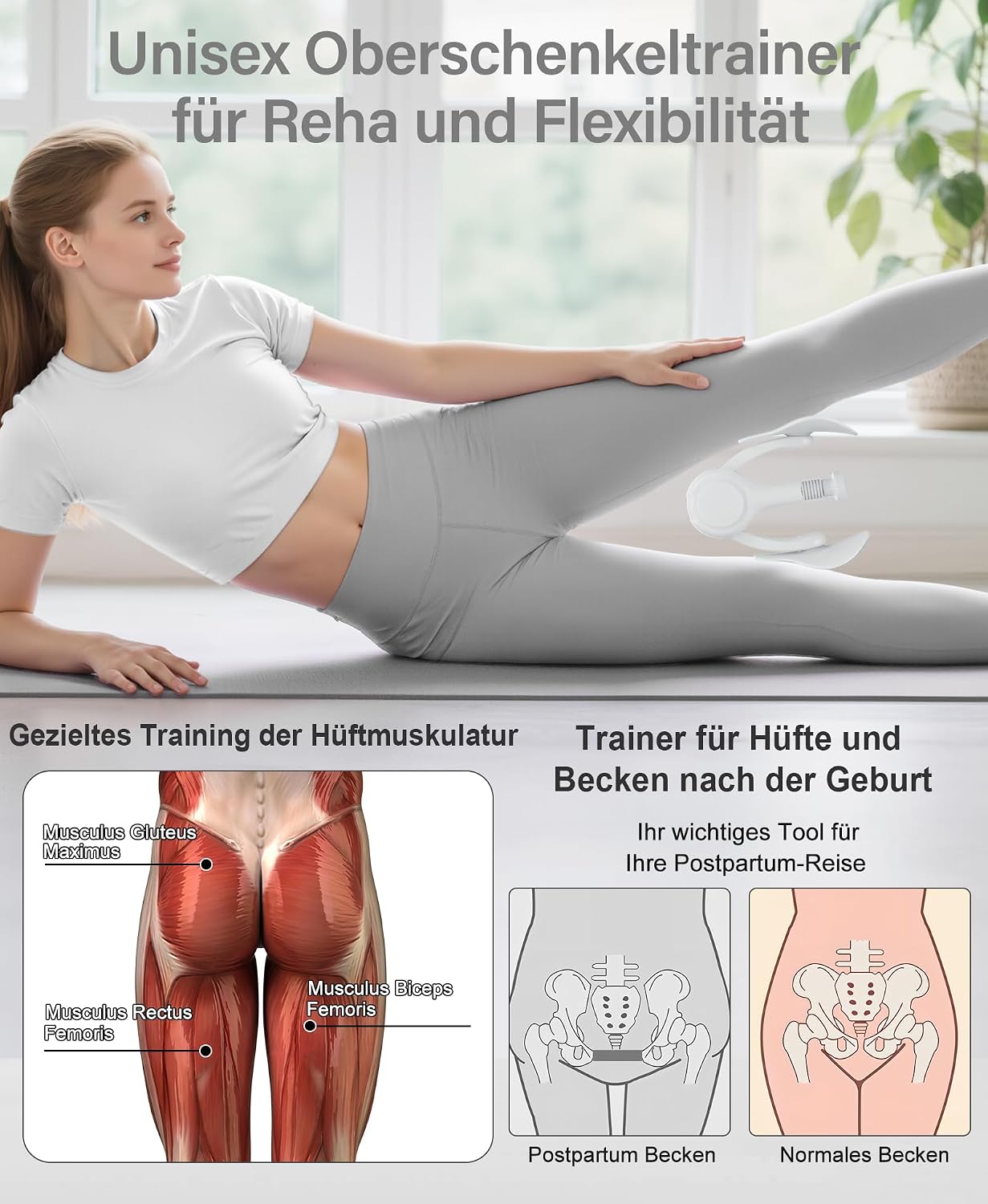 Thumbnail 4 de Beckenbodentrainer für Oberschenkel 6,8 kg