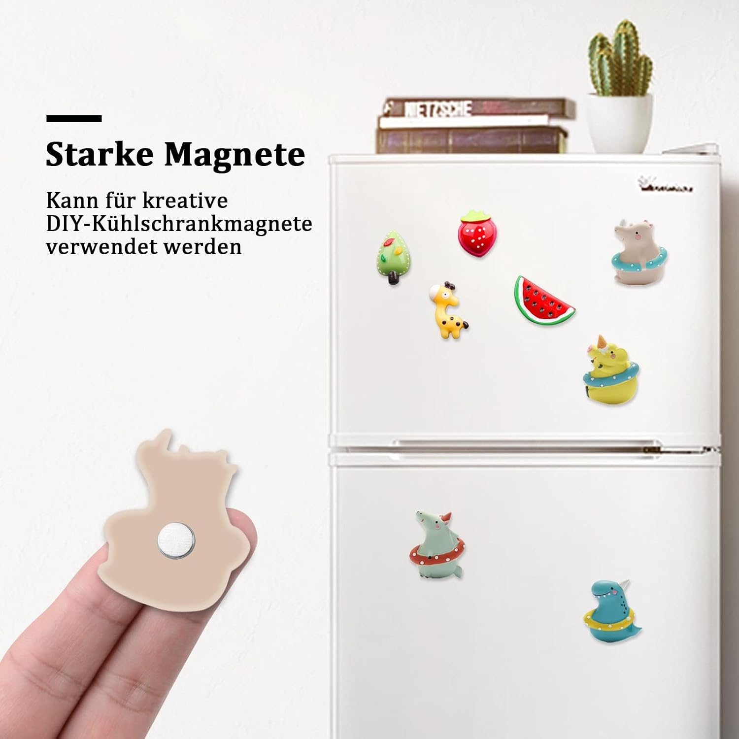 Detalle 2 de MIN CI 200 Stück 5x2mm Mini Magnete