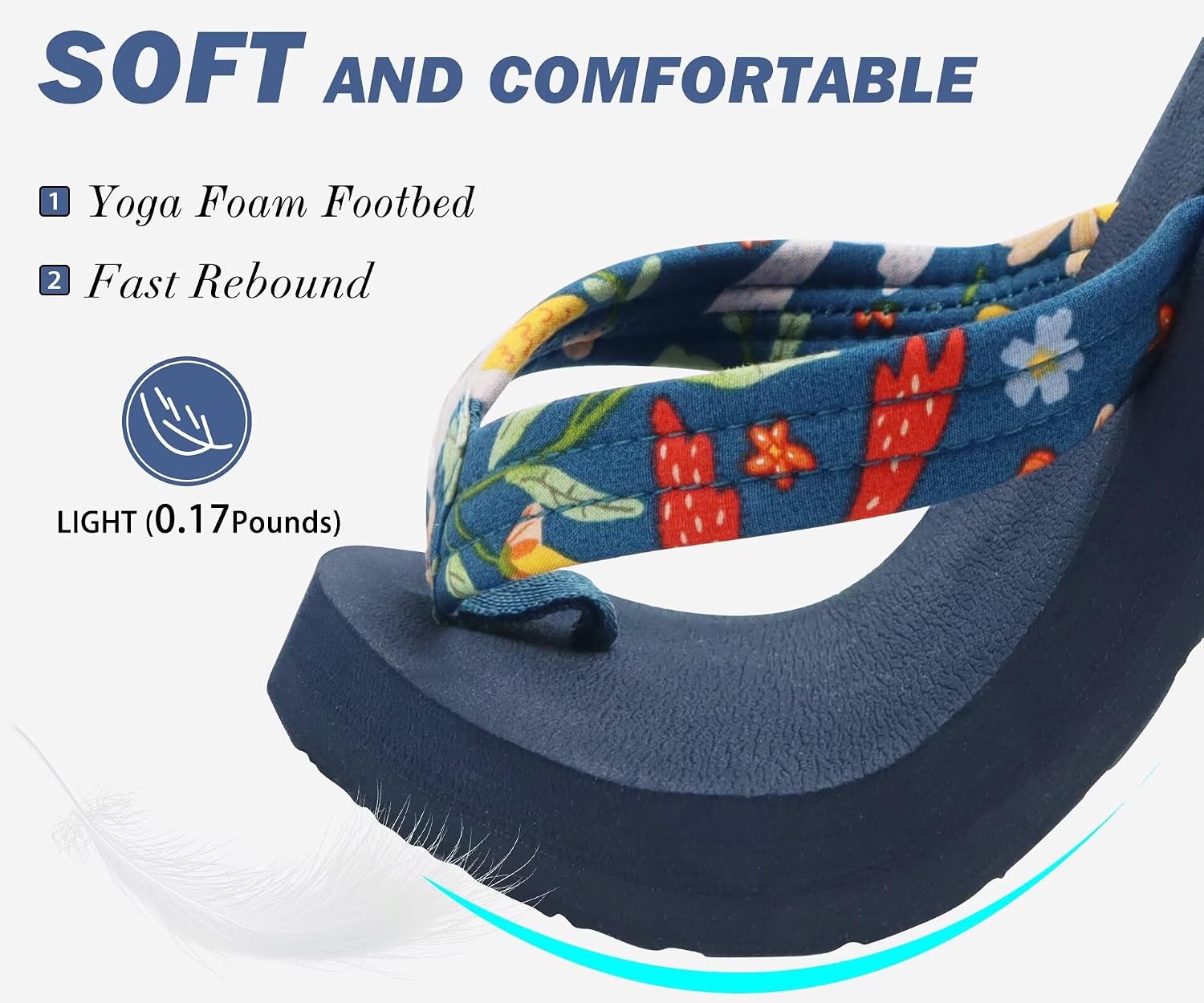 Thumbnail 3 de KuaiLu Women's Arch Support Flip Flops: Cushioned Comfort for All-Day Wear