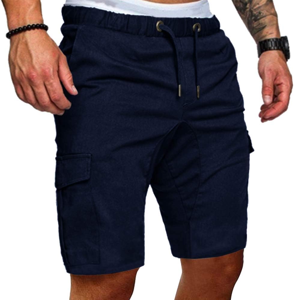 Thumbnail 6 de Cindeyar Herren Shorts Sommer – Slim-Fit Cargo Shorts mit Stretch, Chino-Jeans Stil