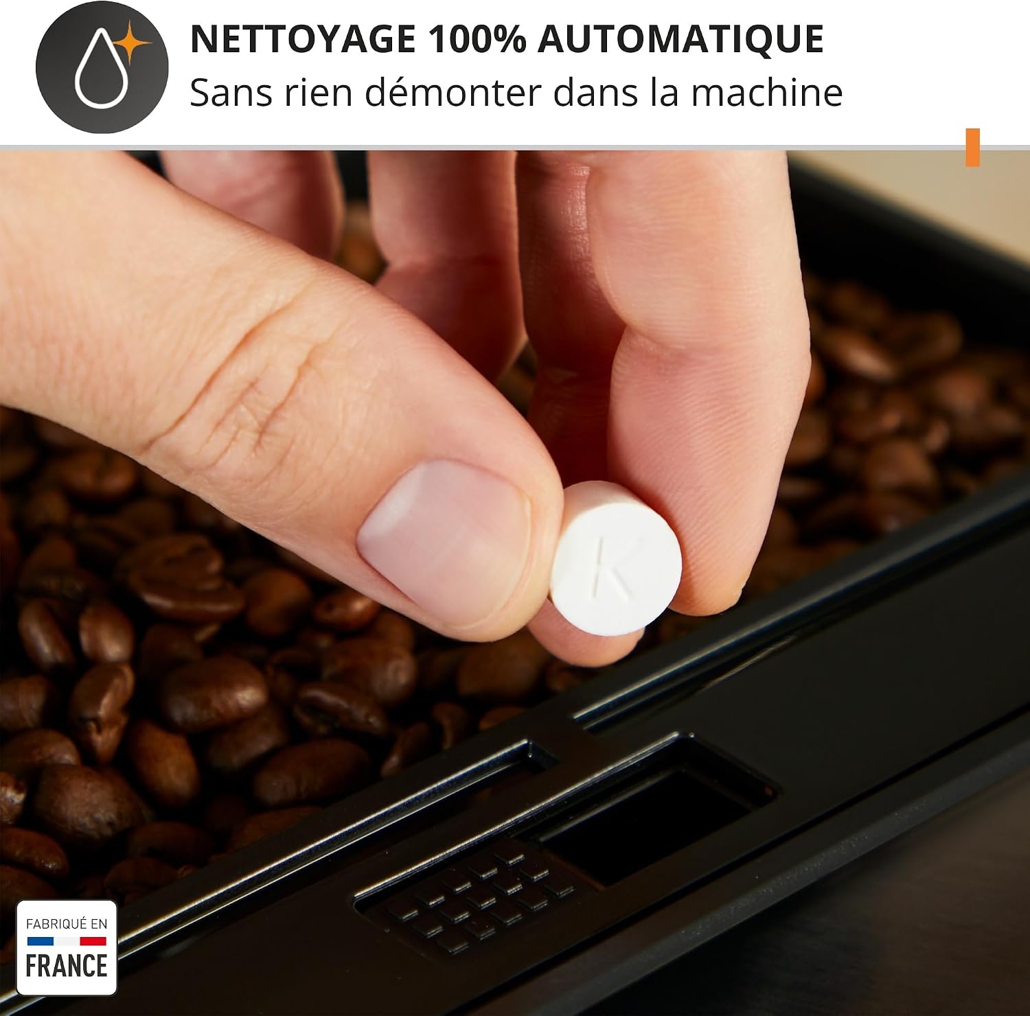 Thumbnail 6 de Krups Essential EA81P8E0: Machine espresso entièrement automatique, noir