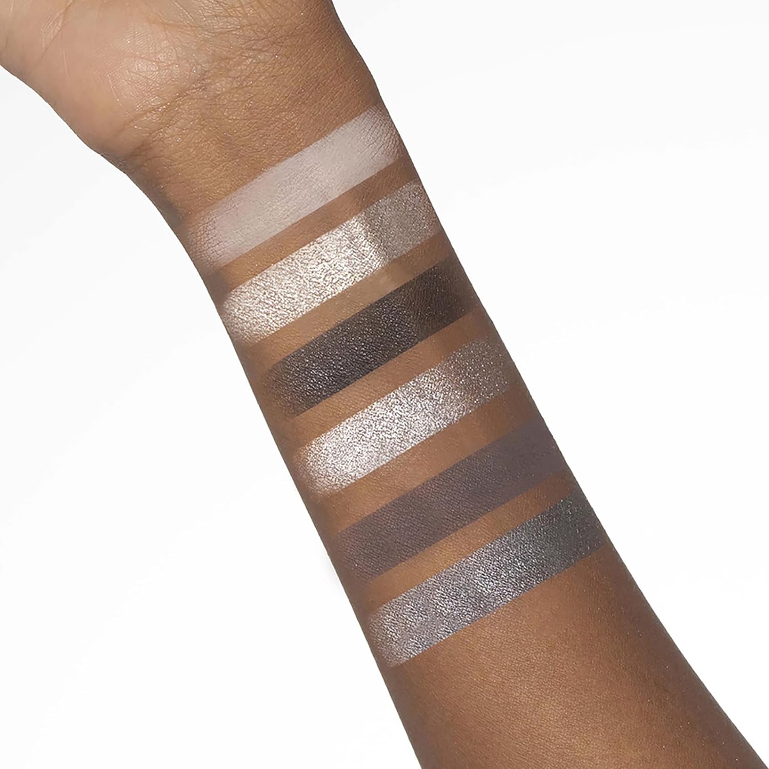 Detalle de Mesauda Bare Harmony Palette 202 Deep Smoky: palette viso occhi con 6 ombretti