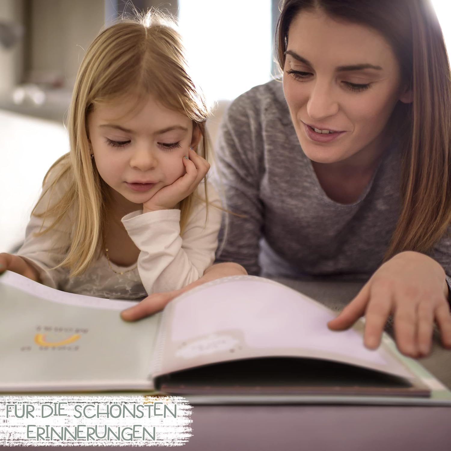 Thumbnail 6 de MilaBoo Unser Wunder: Babyalbum fürs erste Jahr mit Meilensteinstickern (Ringbuch, 29,5 x 23,5 cm)