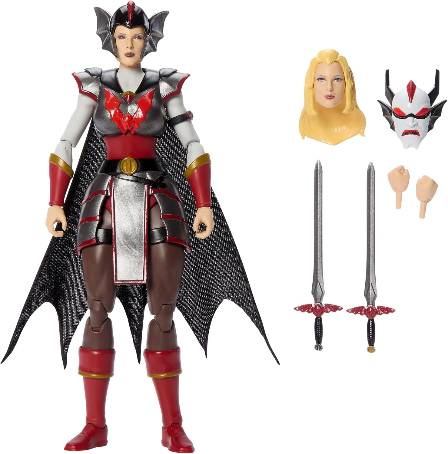 Detalle de Masters of the Universe Masterverse Deluxe Actionfigur JHJ83 (ca. 18 cm) mit 30 beweglichen Gelenken