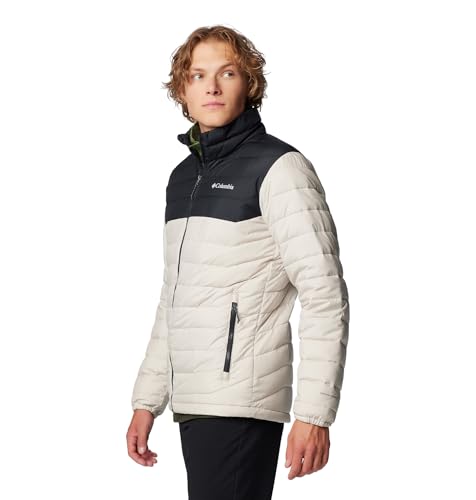 Detalle 1 de Columbia Powder Lite II, chaqueta de hombre con forro Omni-Heat y capucha ajustable