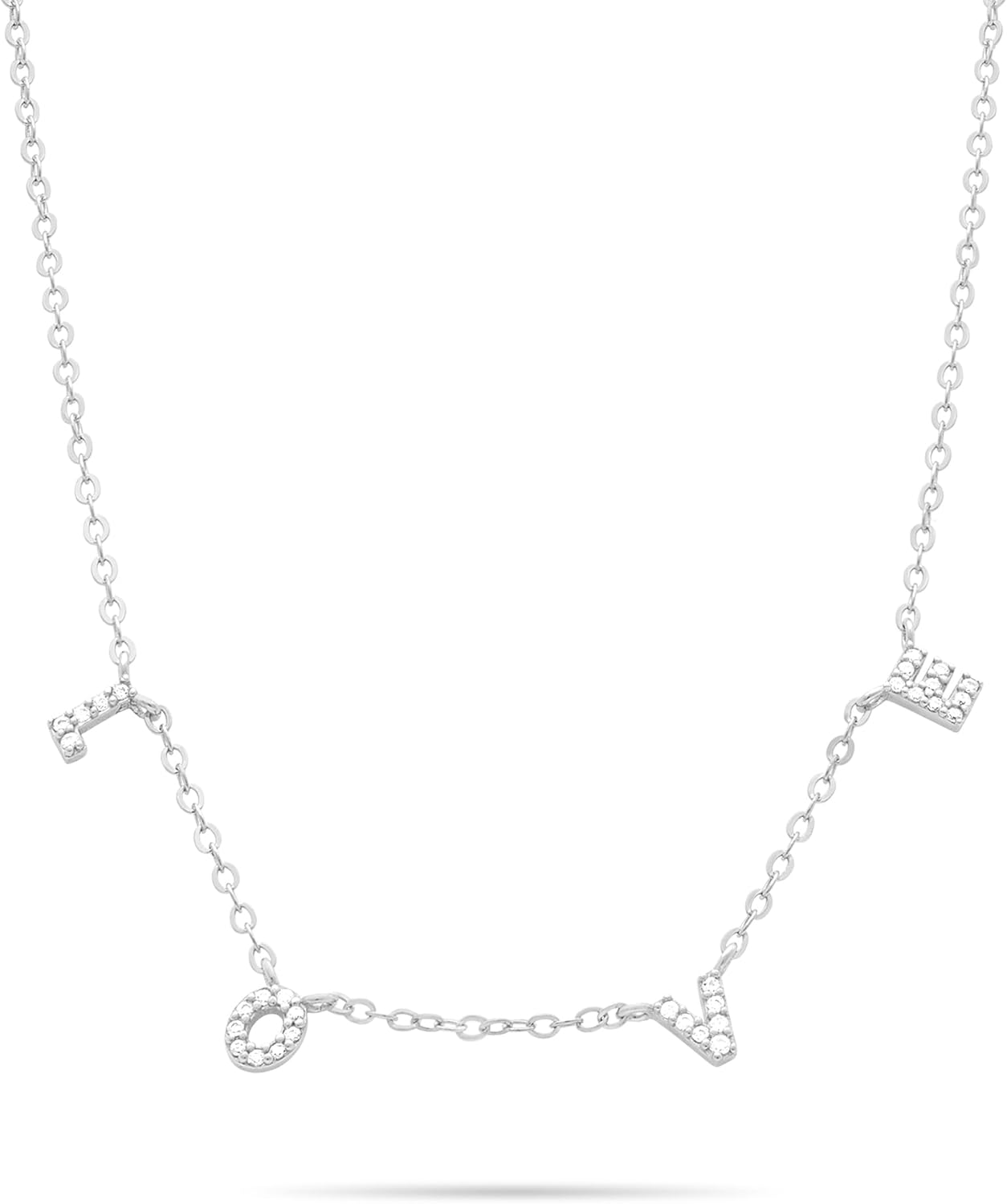 Thumbnail 4 de Tamaris Schmuckarmband aus 925er Silber – LOVE mit Zirkoniasteinchen, 17,5 cm