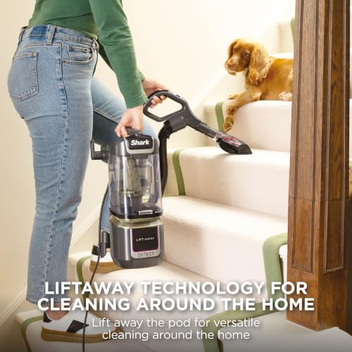 Thumbnail 5 de Shark Detect Corded Upright Vacuum Cleaner LA450UKTBK – practical remove-and-clean performance