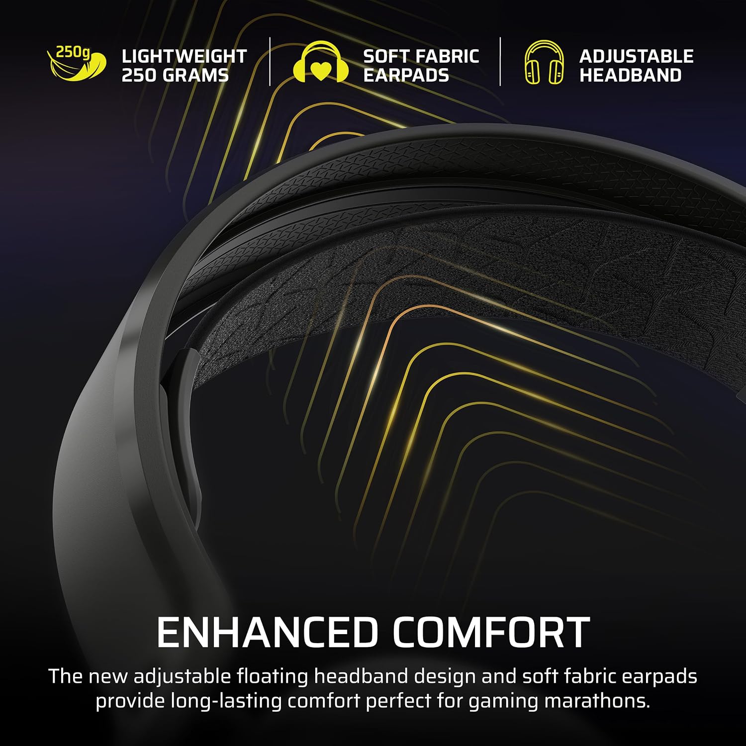 Thumbnail 6 de CORSAIR HS35 v3 Wireless Gaming Headset, CA-9011401-WW, 2.4GHz & Bluetooth