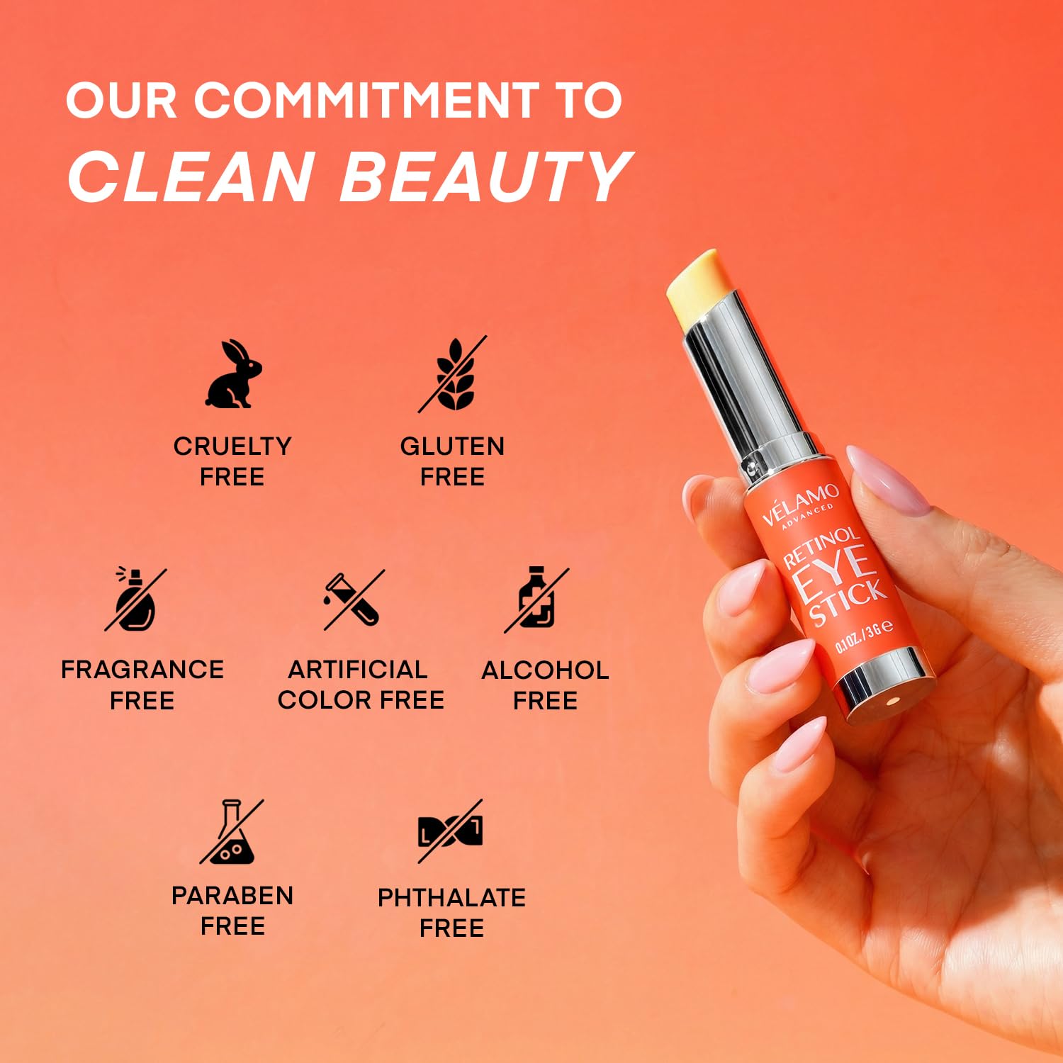 Thumbnail 4 de VELAMO Advanced Retinol Eye Stick 0.1 oz
