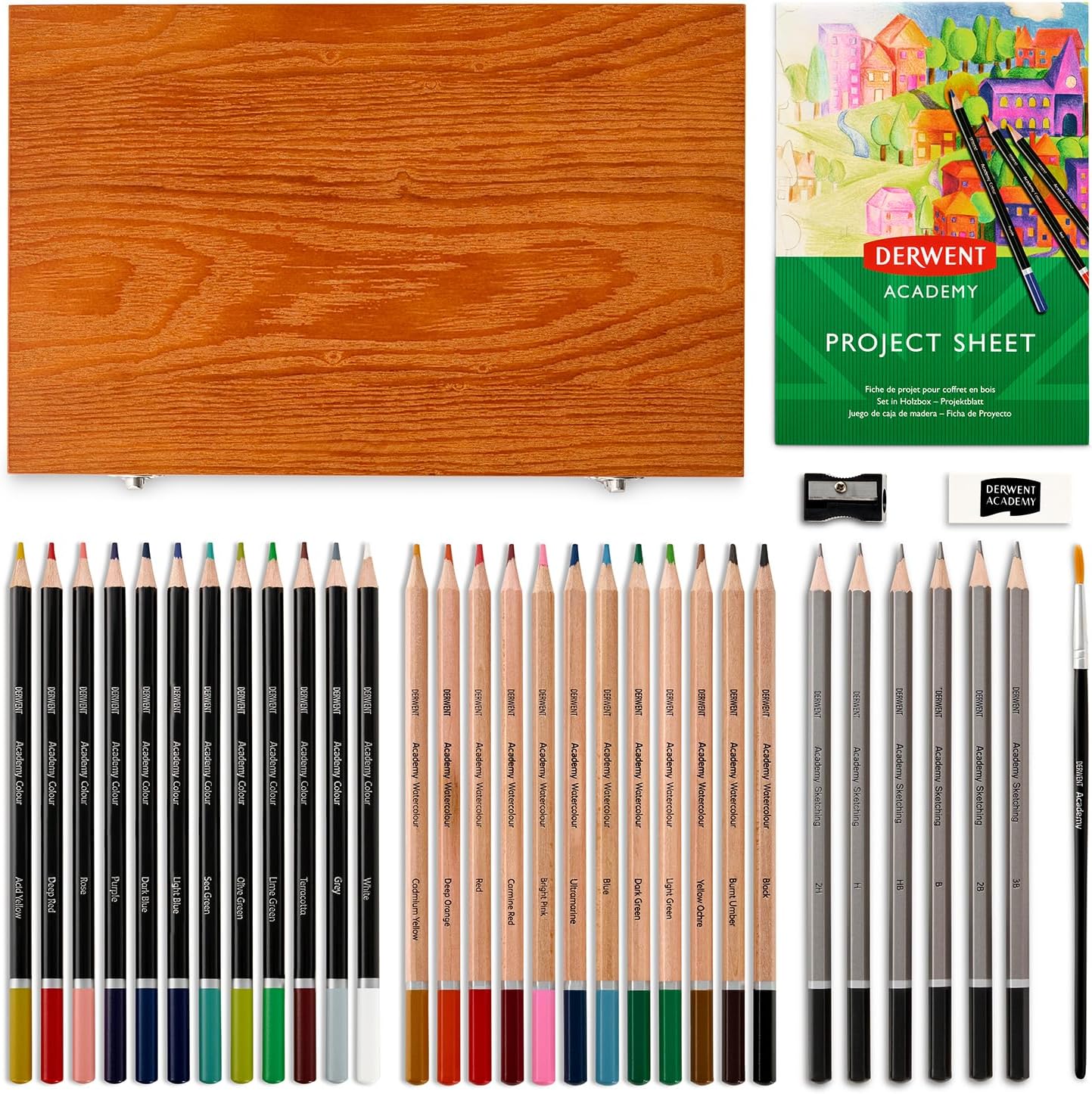 Detalle 2 de Derwent Academy 35-piece starter art set 🎨