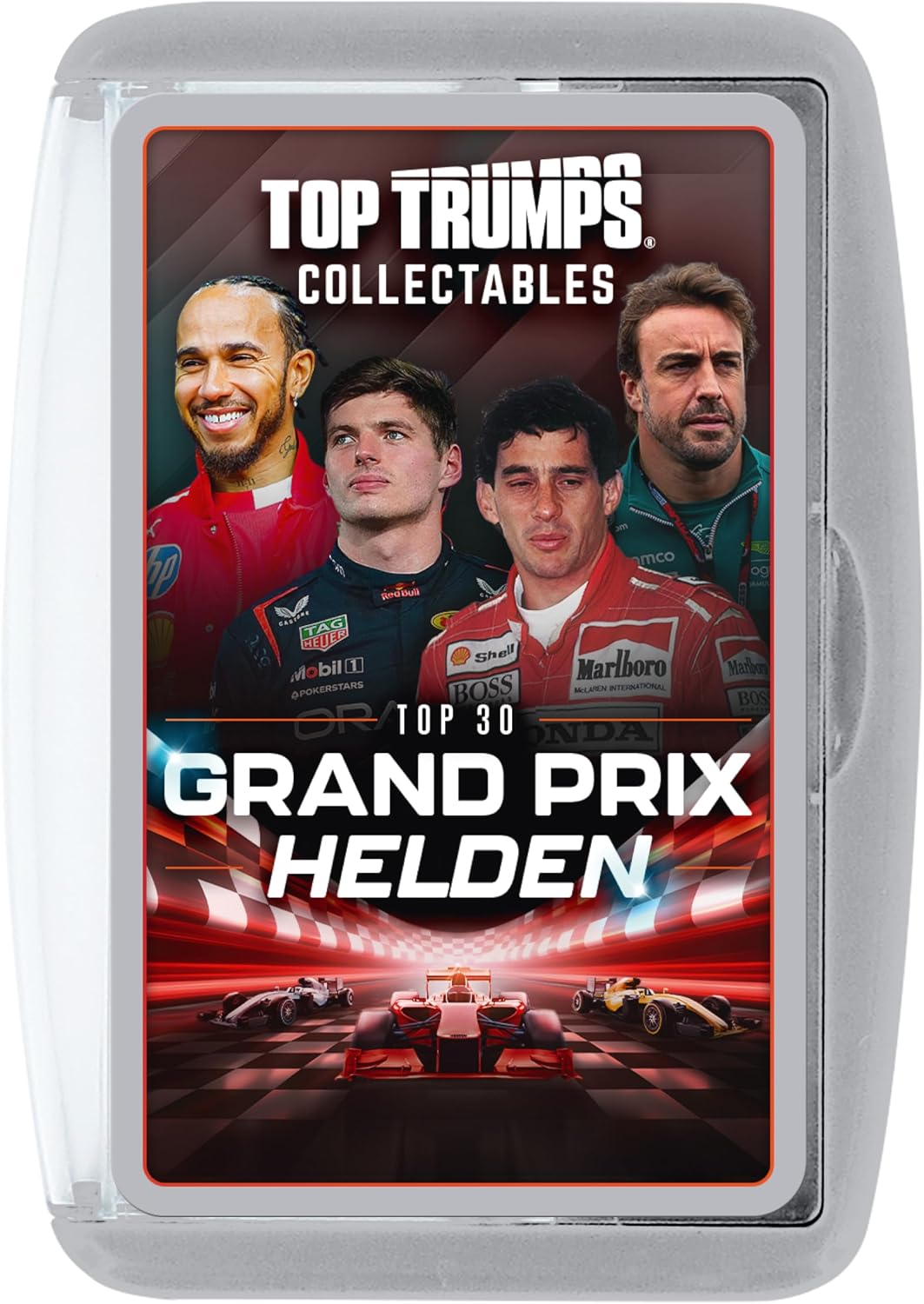 Detalle de Winning Moves Top Trumps Collectables Grand Prix Helden – Kartenspiel für Kinder & Erwachsene