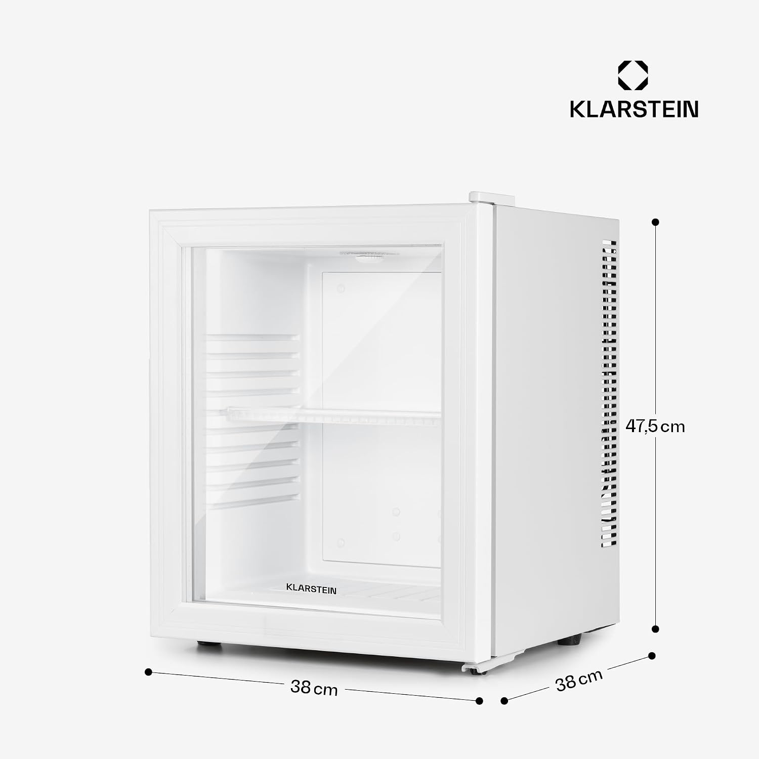 Thumbnail 6 de Klarstein 10039904 – mini lodówka 23 l ze szklanymi drzwiami, 12–18°C