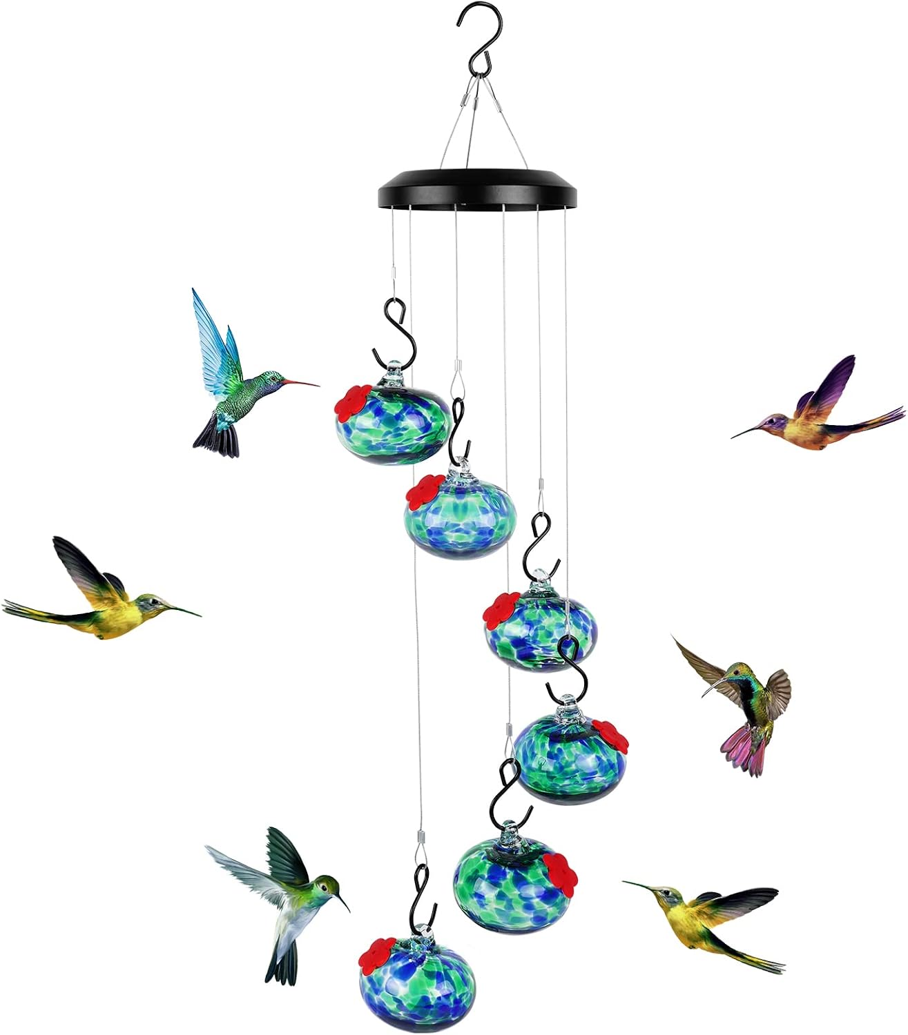 Detalle de Headak Life Hummingbird Feeder Wind Chime