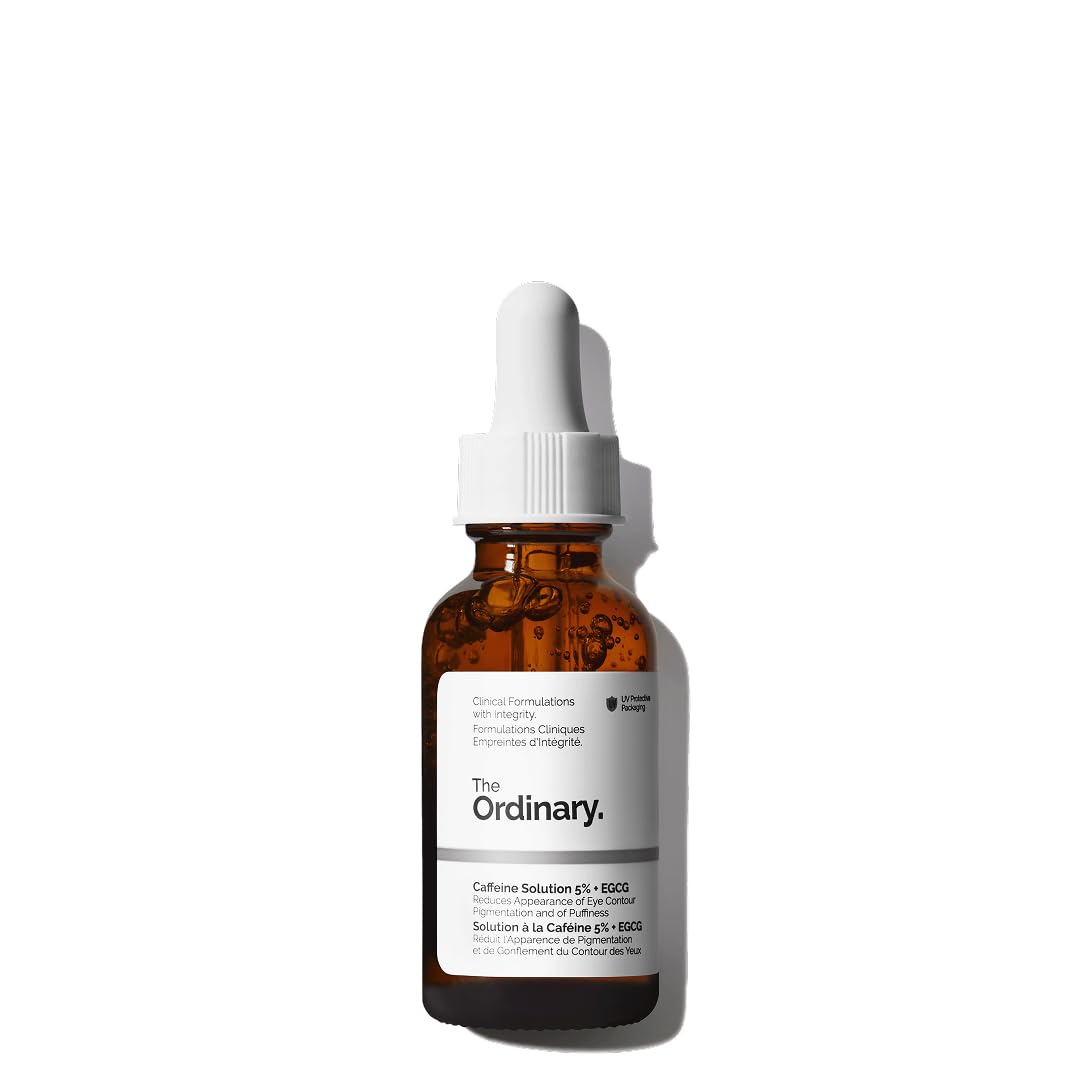 Detalle de The Ordinary Caffeine Solution 5% + EGCG – Augenserum gegen Augenringe und müde Augen (30 ml)