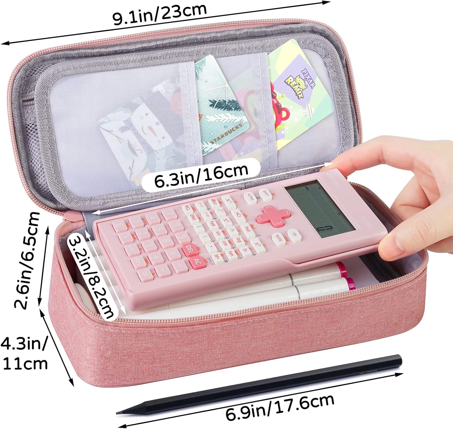 Detalle 2 de WEMATE Large Pencil Case 80 pencils