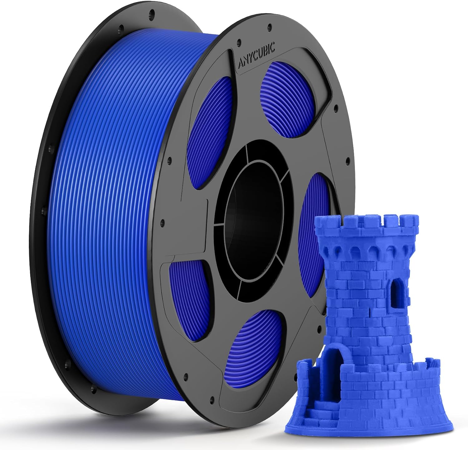 Detalle de ANYCUBIC PLA Filament 1.75mm – 1kg Reusable Blue Spool