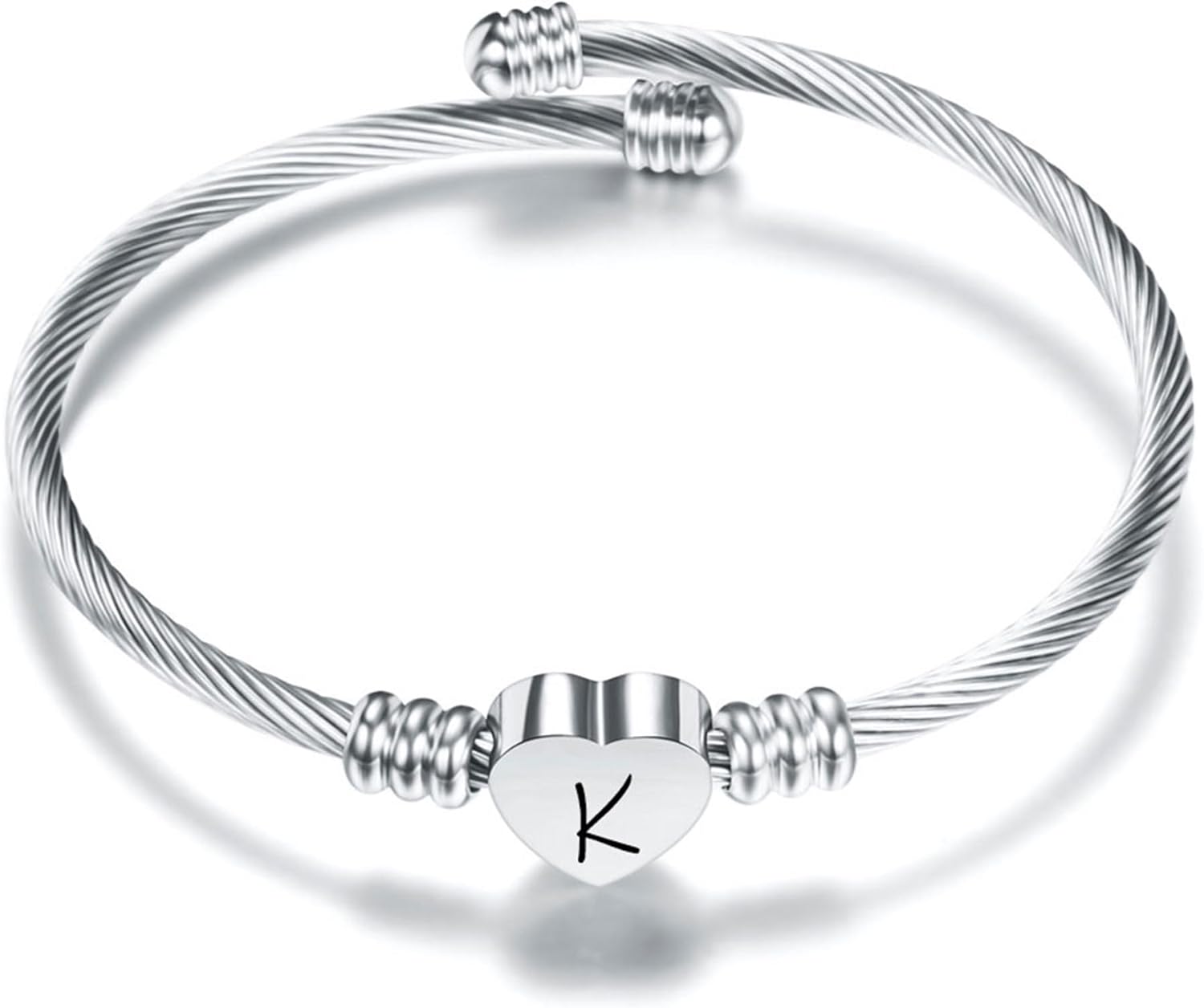 Detalle de Suonie Plata Amor Corazón 26 Pulsera M