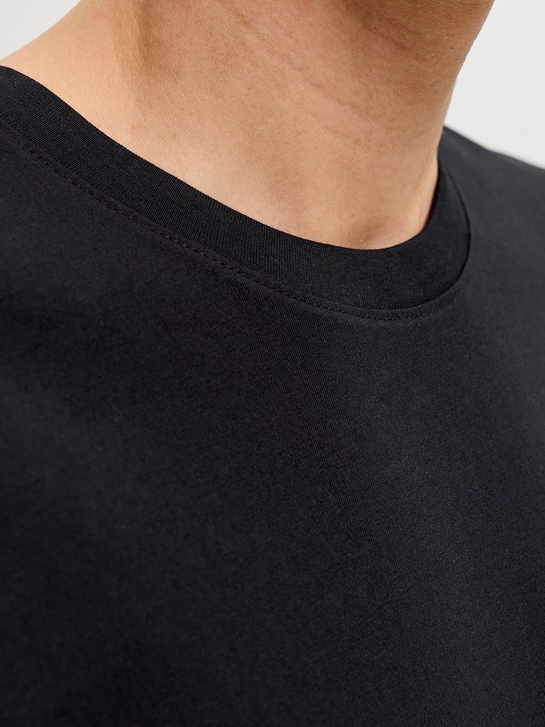 Thumbnail 5 de JACK & JONES Jjeorganic Basic Tee: T-shirt da uomo basic in cotone con scollo a giro