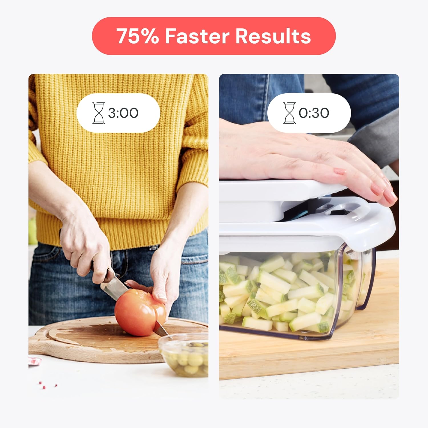 Thumbnail 2 de Fullstar Pro 8-in-1 Vegetable Chopper and Mandoline Starter Kit