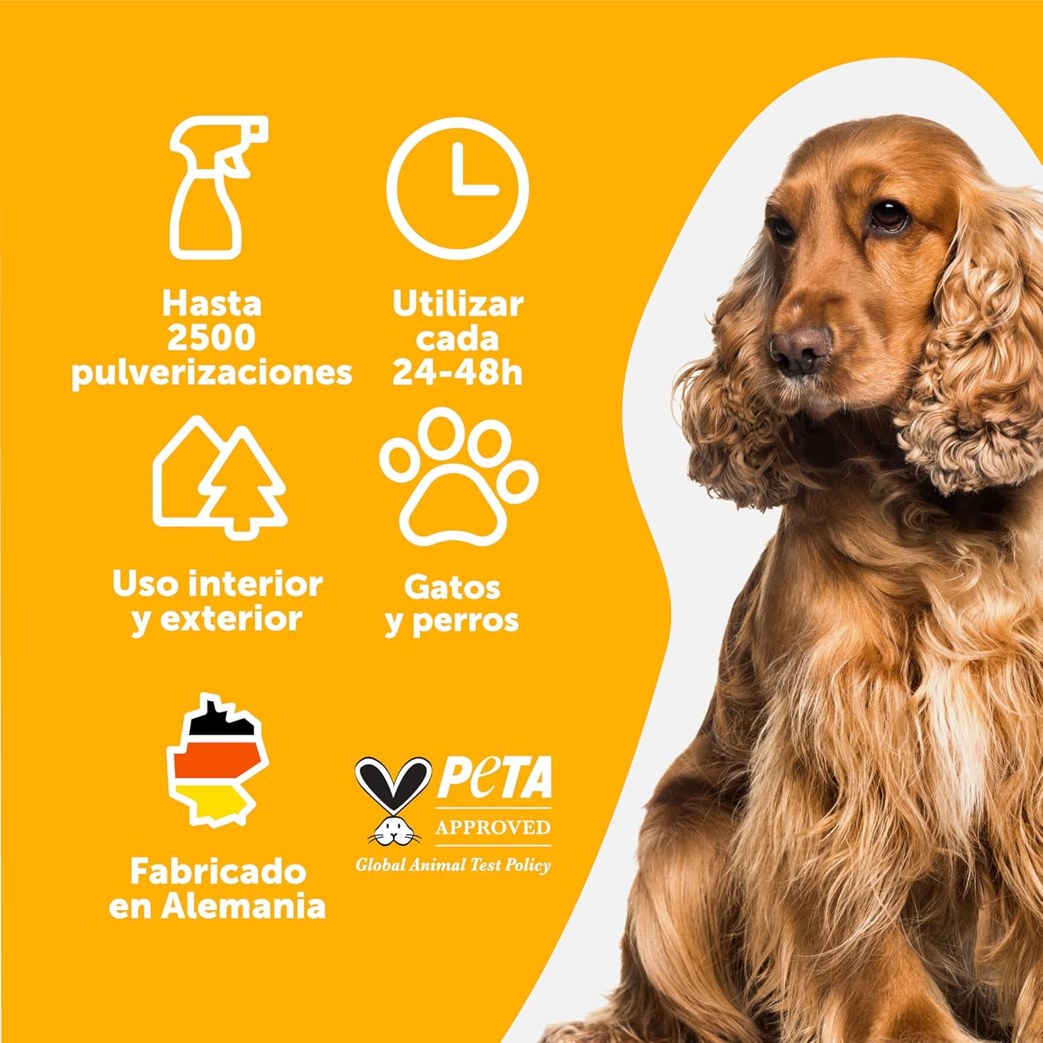 Detalle 2 de Petsly Repelente Orina Perros y Gatos 500ml
