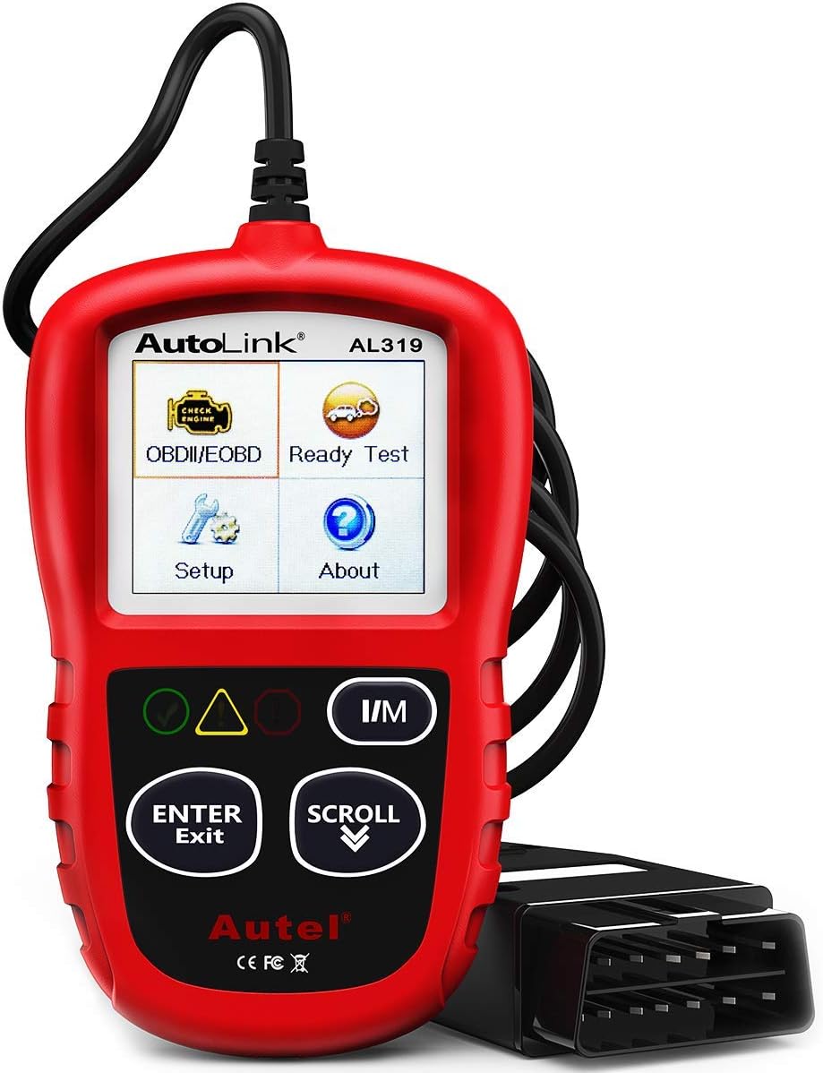 Detalle de Autel AL319 OBD2 Code Reader – Universal Car Diagnostic Tool for Emissions and Engine Fault Codes
