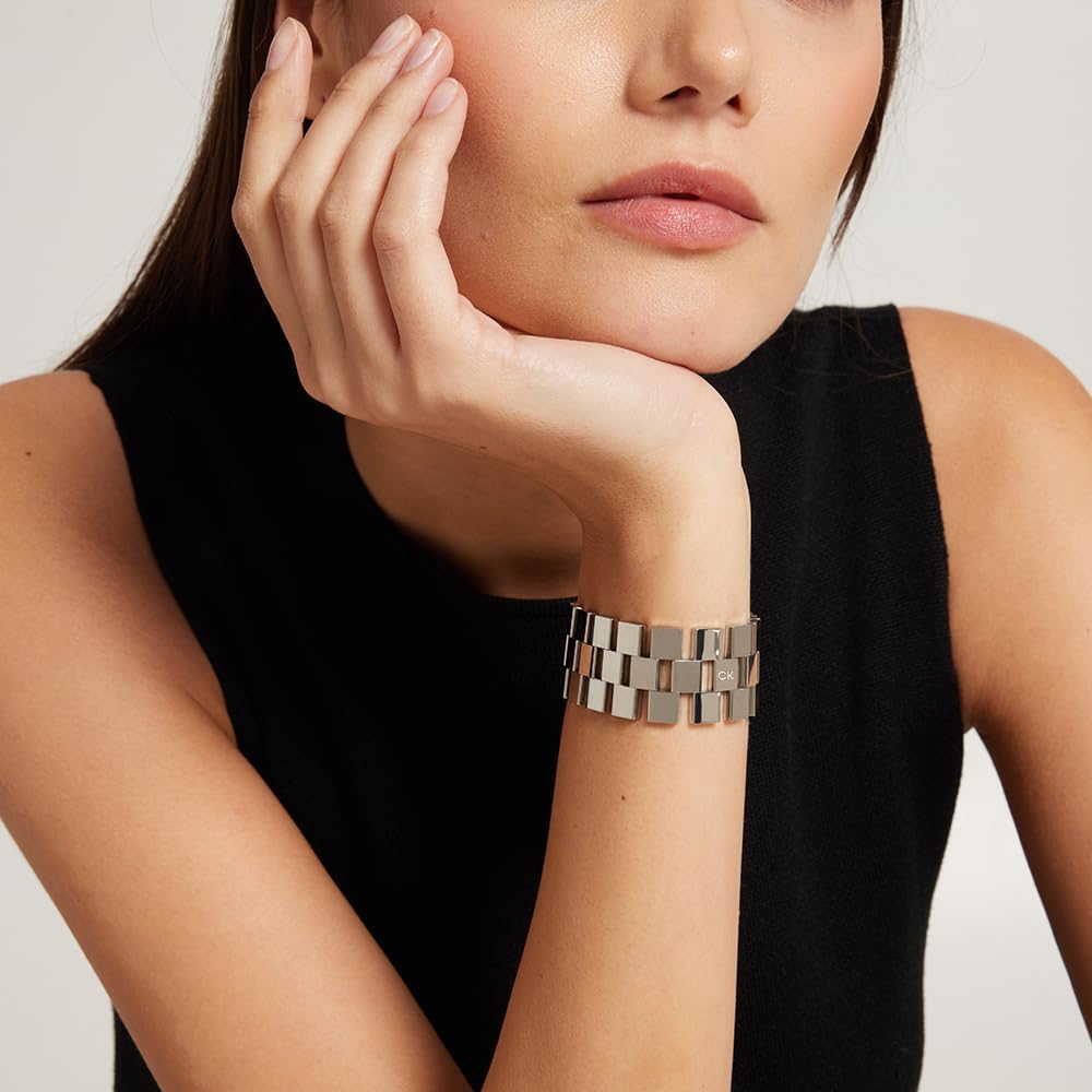 Thumbnail 2 de Calvin Klein Bracciale Geometric 17,5 cm