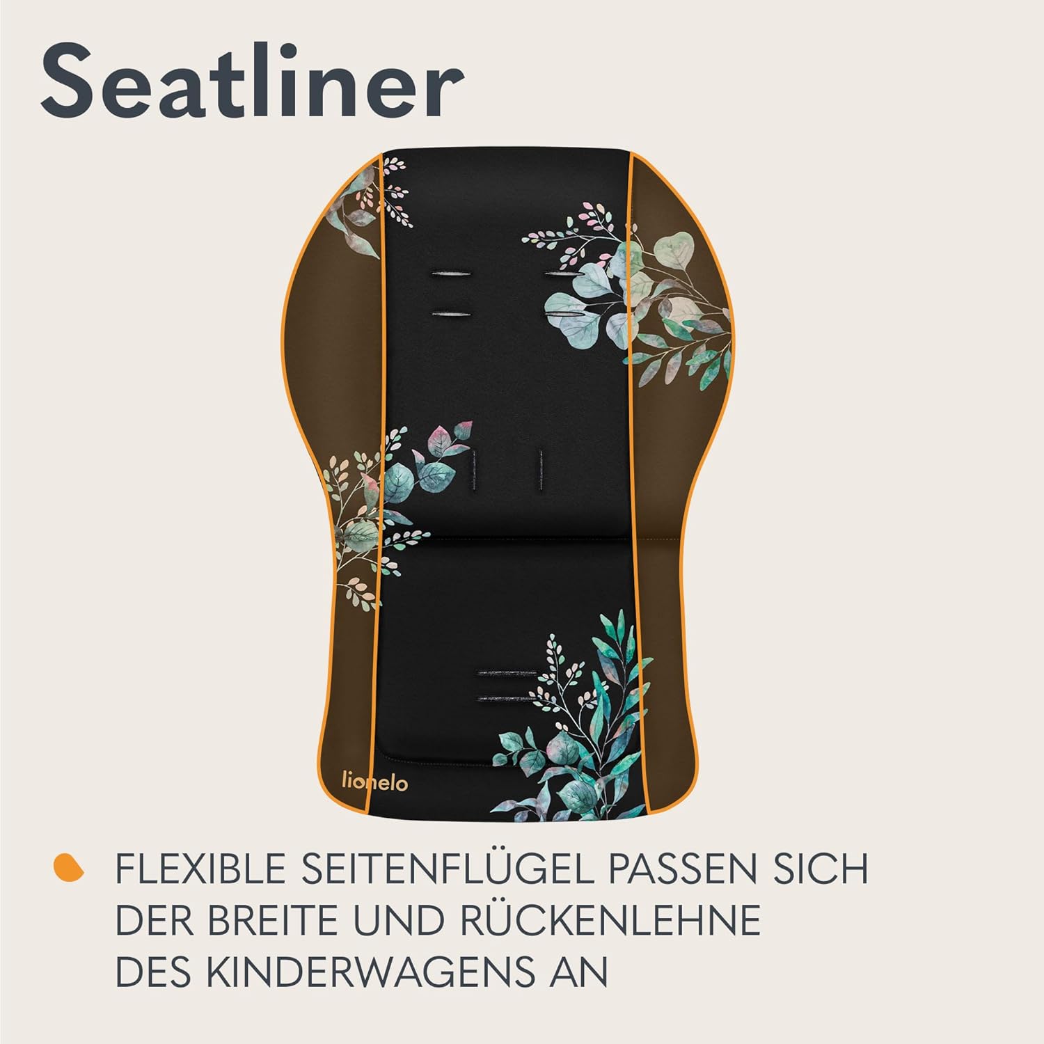 Detalle 2 de Lionelo Seatliner Universelle Kinderwagenmatratze – beidseitig nutzbar, wasserabweisend, kompatibel mit den meisten Buggy-Modellen