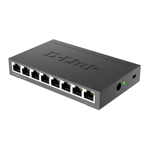 Thumbnail 3 de D-Link DGS-108 Conmutador Gigabit 8 puertos