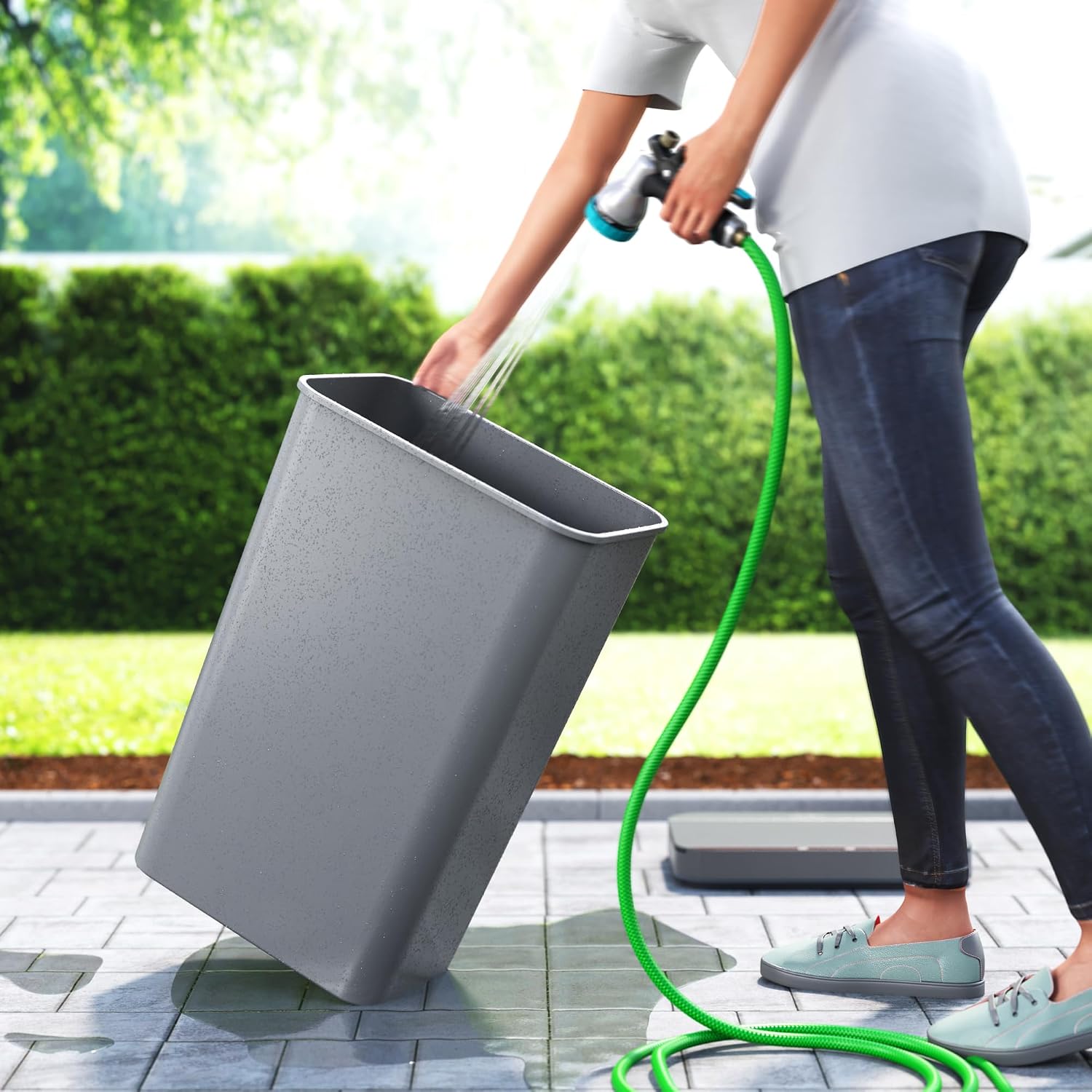 Thumbnail 4 de iTouchless Sensor Kitchen Trash Can, 50 L