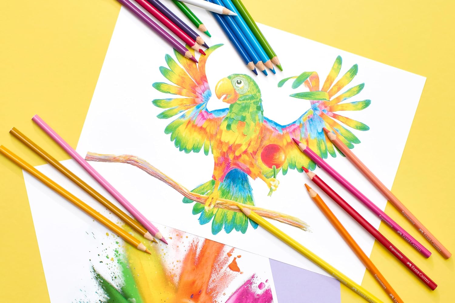 Thumbnail 6 de Faber-Castell Buntstifte Set Ergonomics 24-teilig – Dreikantform, bruchgeschützte Mine
