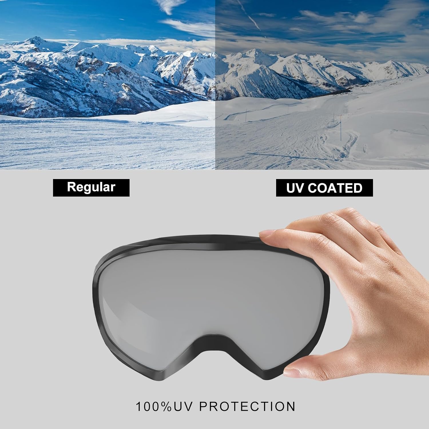 Thumbnail 3 de GlaRid OTG Ski Goggles UV protection