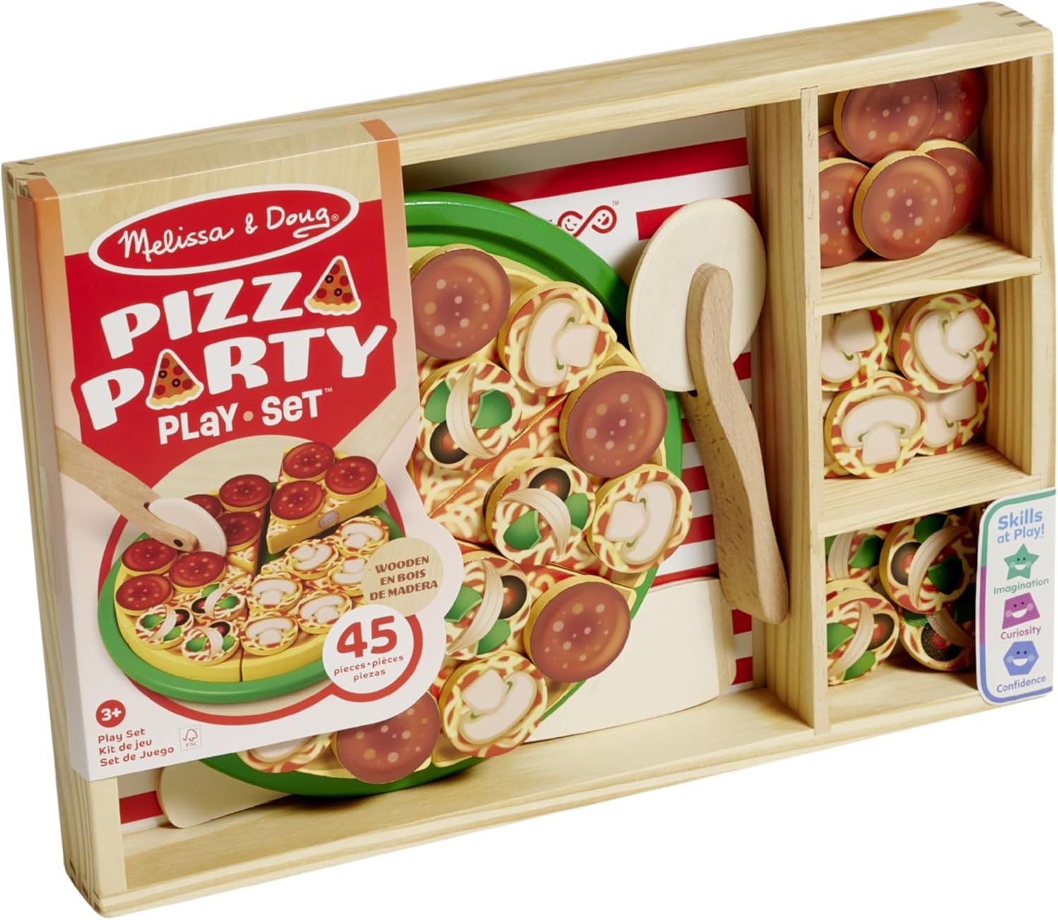 Detalle 2 de Melissa & Doug Pizza Party 3+ anni