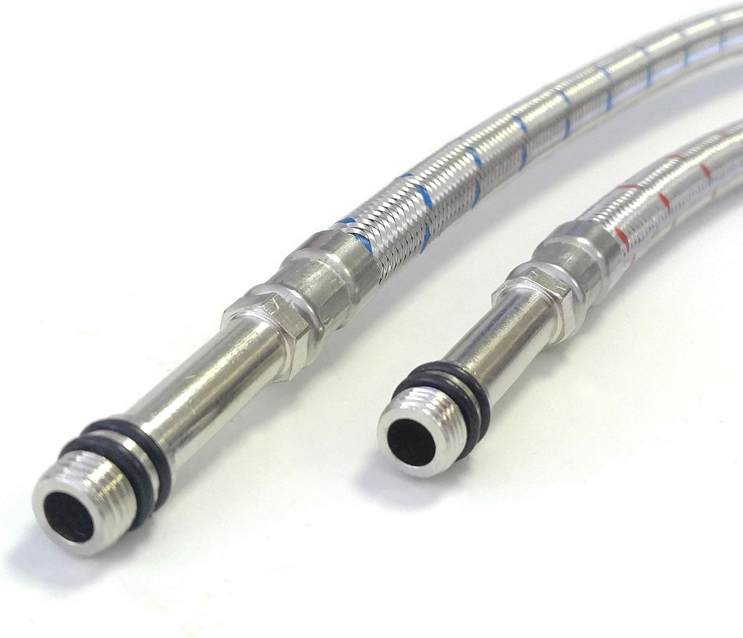 Detalle de Xcel Home™ 2 Pipes (Pair) 12mm (M12) x 1/2 BSP, 300mm | 5 Lengths | Flexi Tap Connectors for Monobloc Taps
