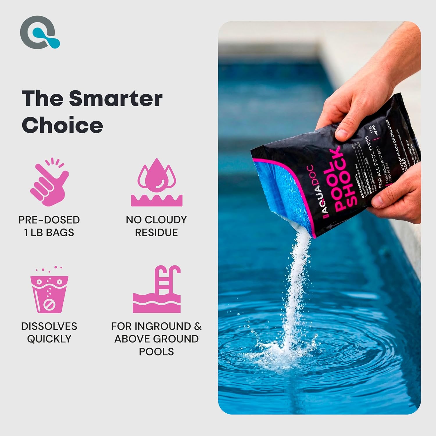 Thumbnail 4 de AquaDoc Pool Shock Granules 10 lb