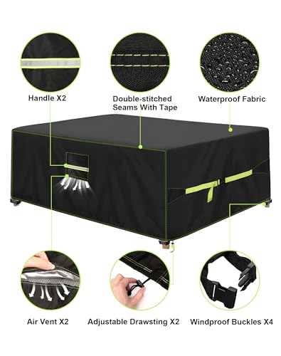 Thumbnail 6 de VDISRR Funda para Mesa Exterior Impermeable 160x150x85cm ☂