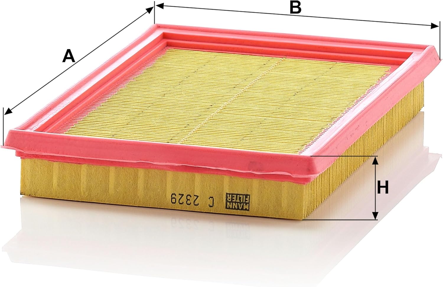Thumbnail 2 de MANN-FILTER C 2329 Air Filter for Cars + Transporters