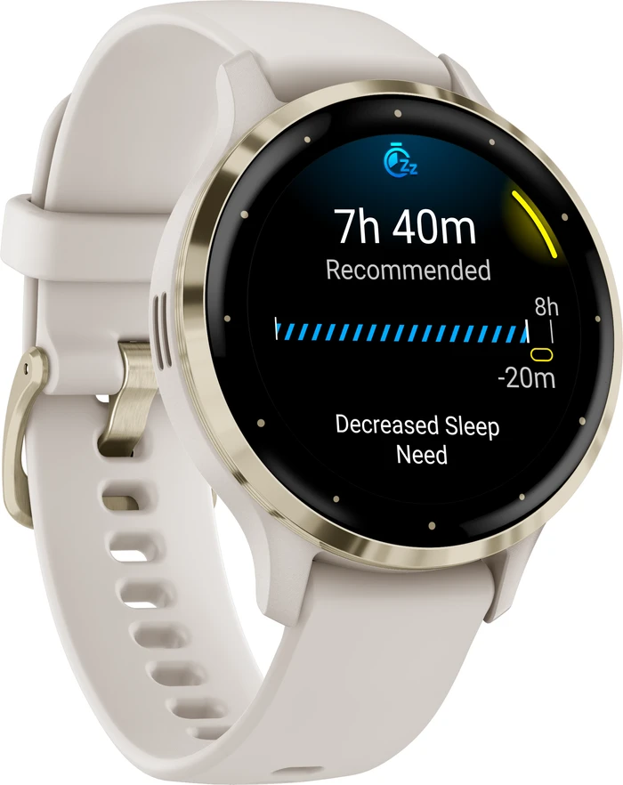 Thumbnail 24 de Garmin Venu 3S Gold/Weiß