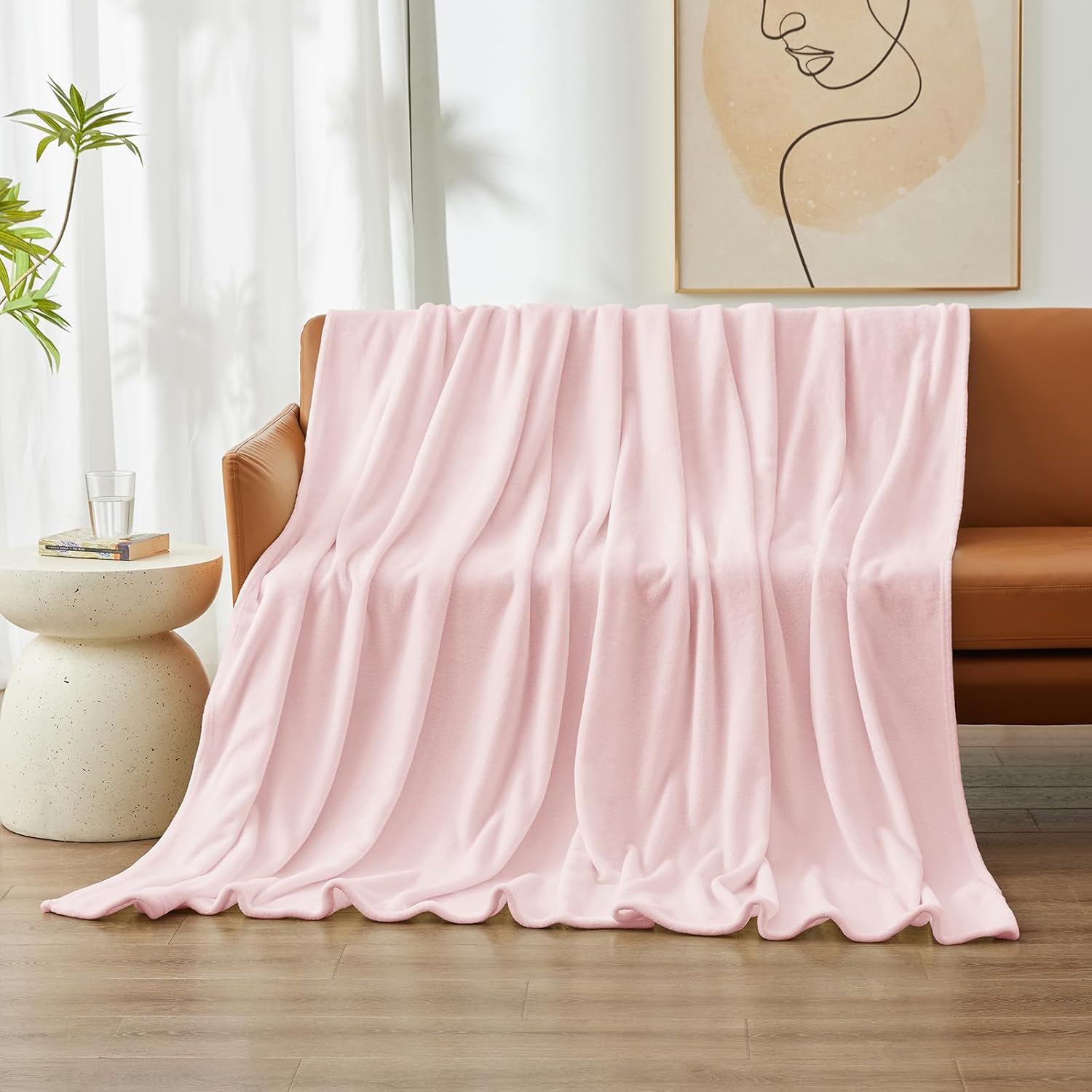 Detalle de WAVVE Kuscheldecke Rosa 150x200 cm