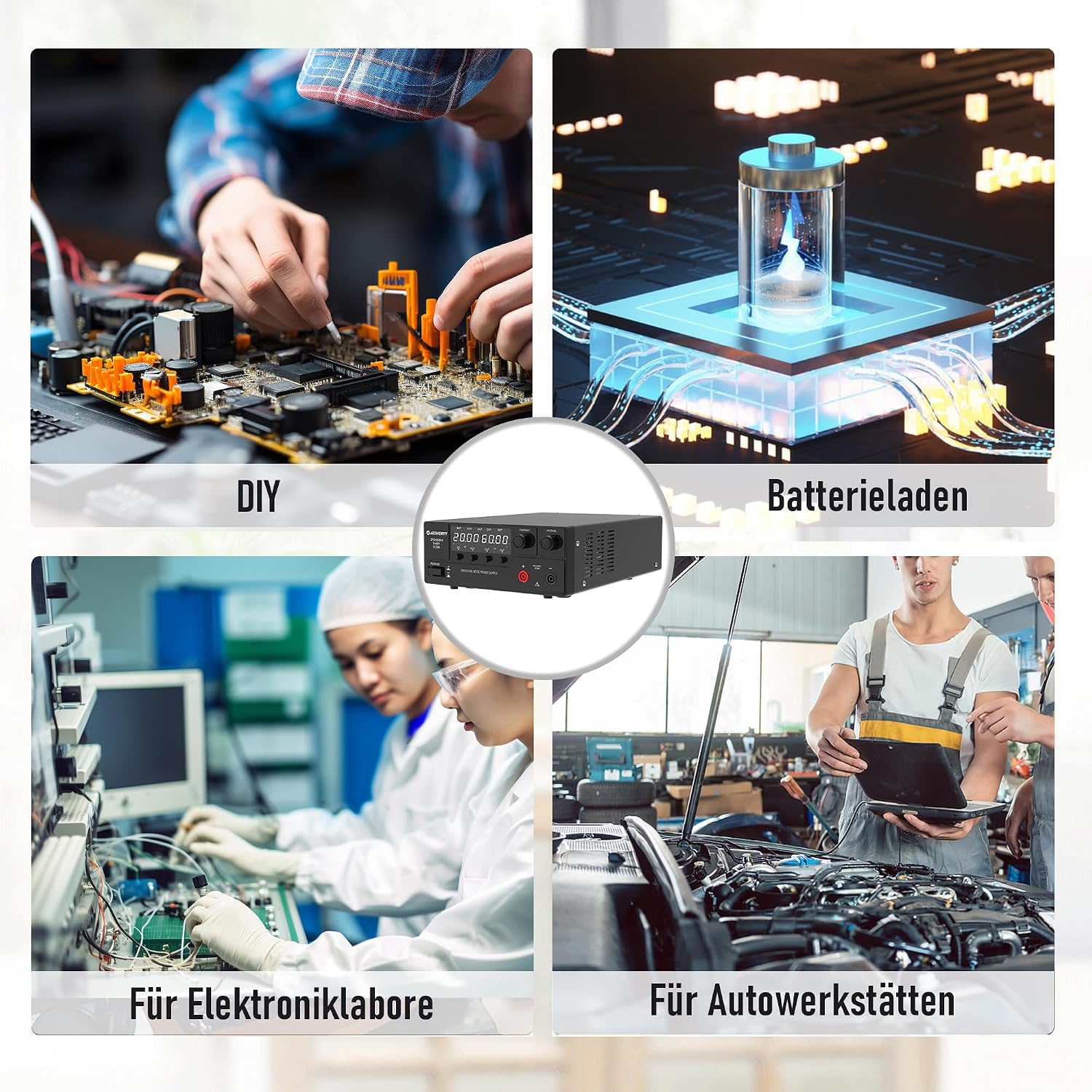 Thumbnail 5 de Jesverty Labornetzteil SPS-H/HP 900W Serie: Variabeles DC-Netzteil 0–60V / 0–20A kompakt mit Encoder-Knopf
