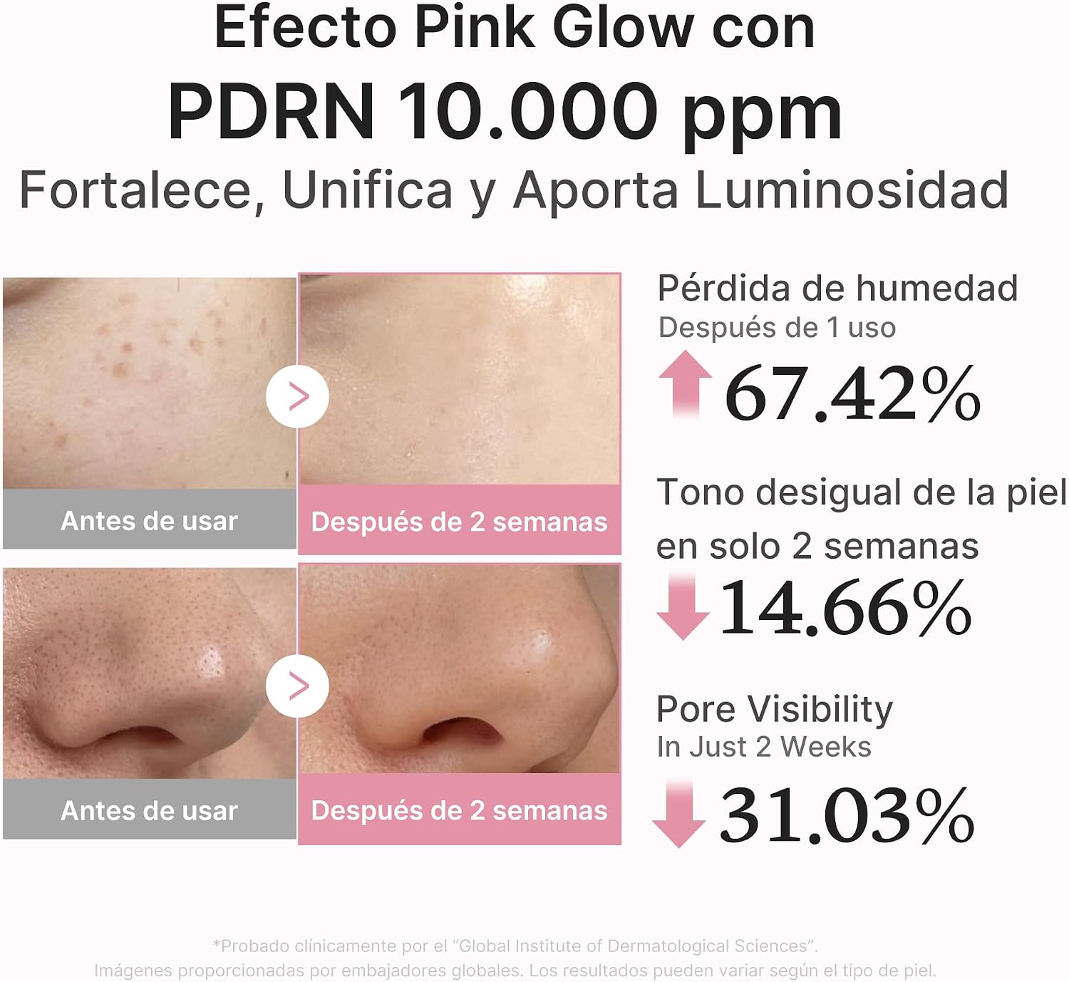 Detalle 2 de medicube Sérum Rosa Salmon PDRN