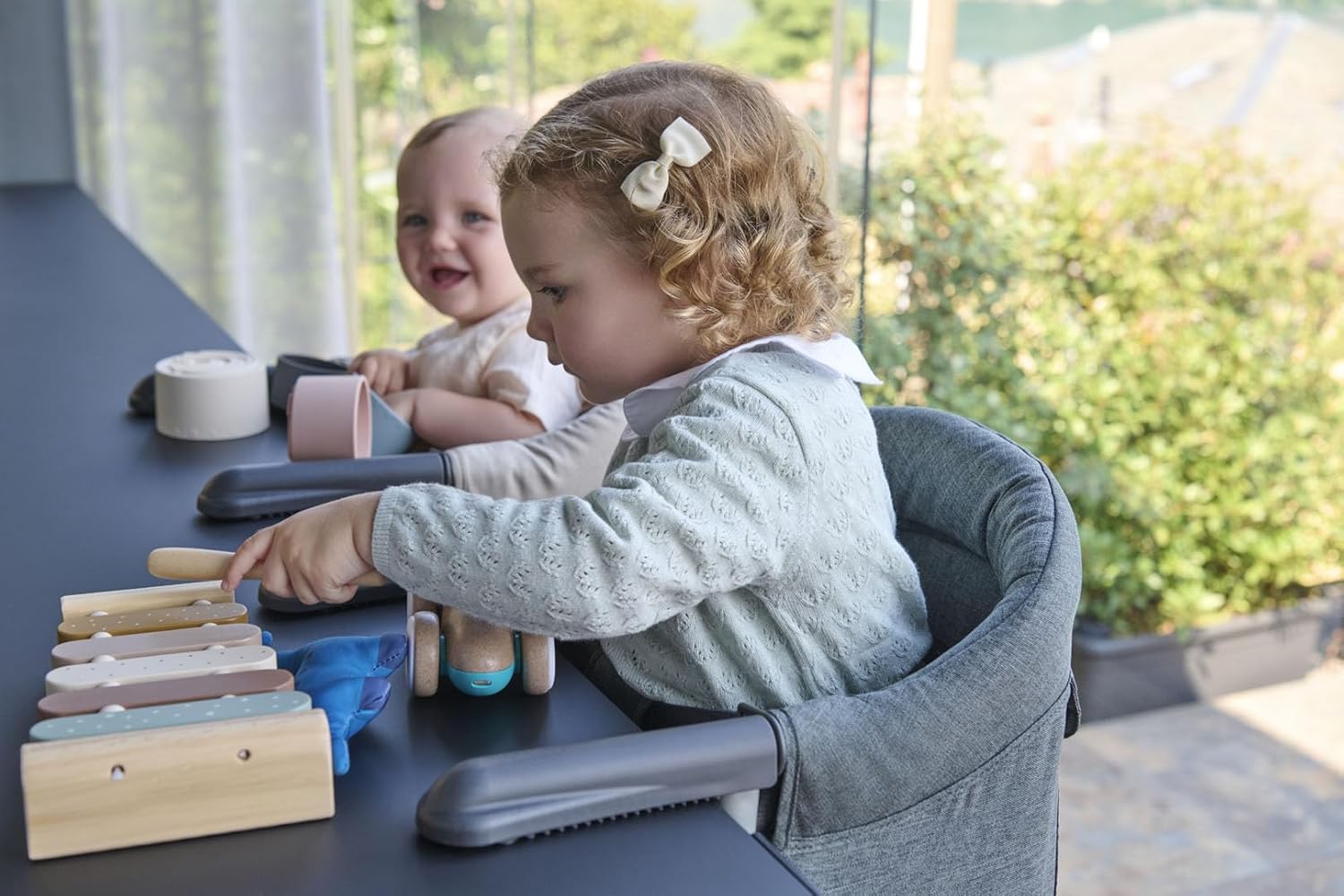 Thumbnail 4 de Inglesina Fast — Siège de Table Pliable (Bleu Ocean Navy), pratique et sûr
