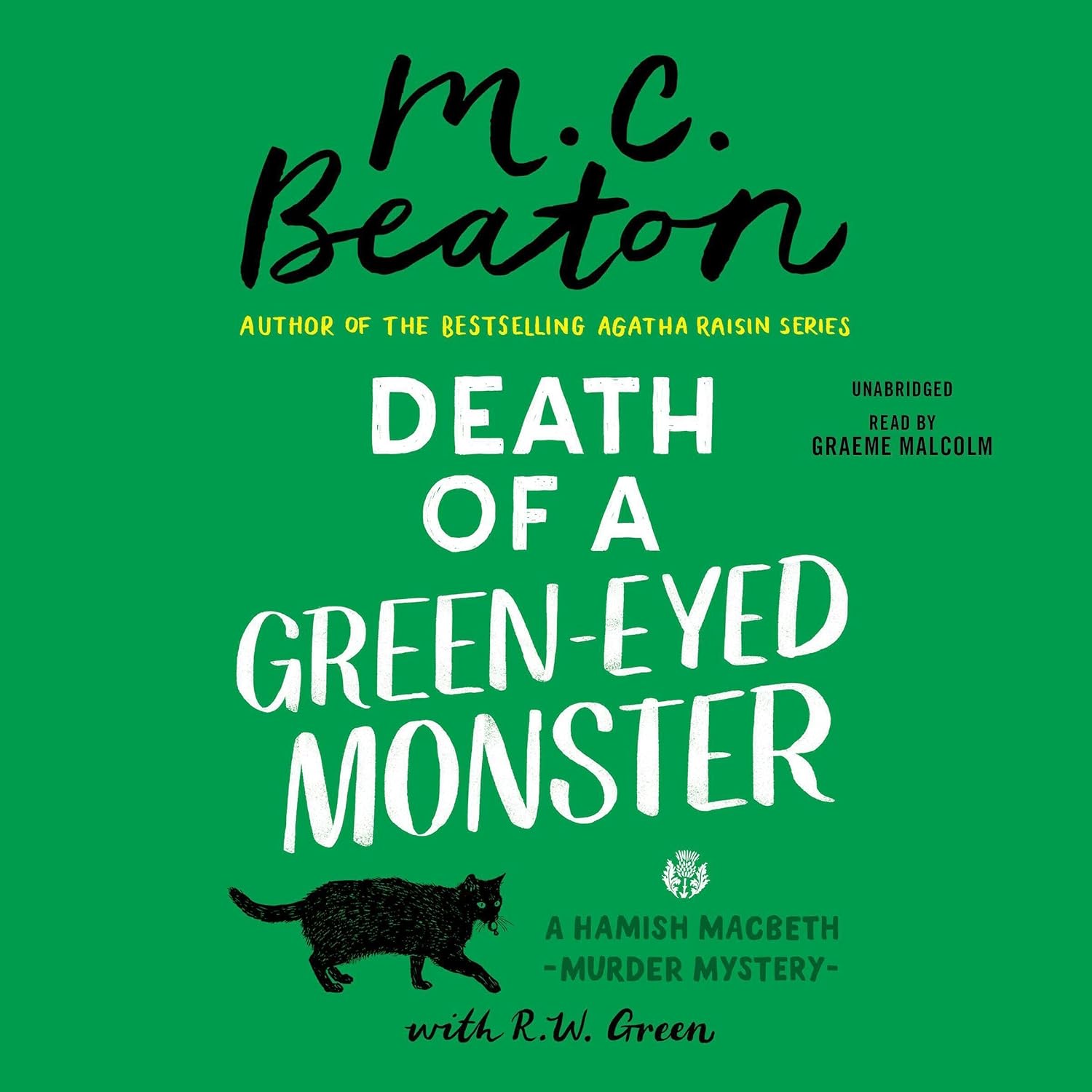 Detalle de Death of a Green-Eyed Monster Unabridged Audiobook, 6 Hours 8 Minutes