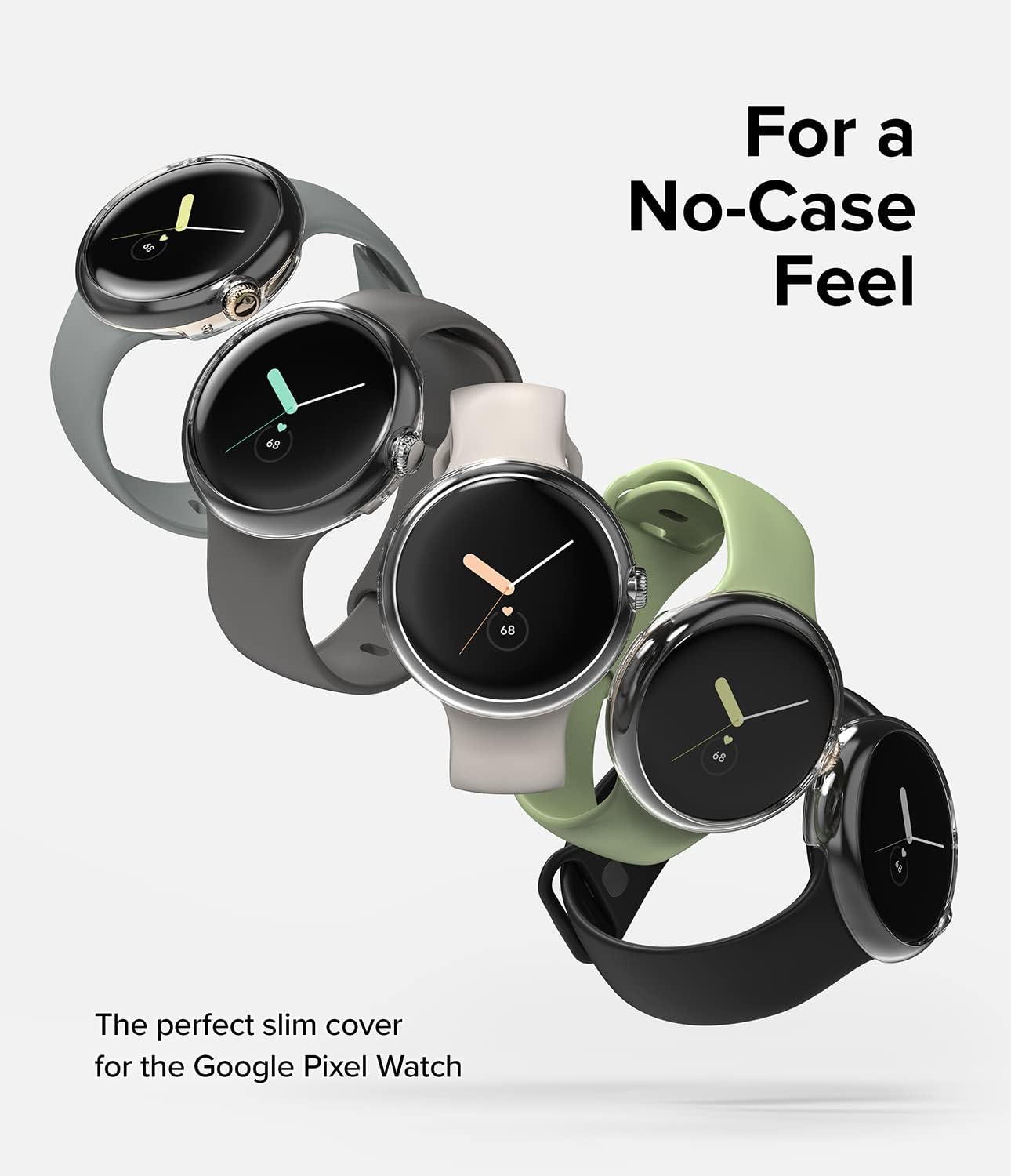 Thumbnail 2 de Ringke Slim Case [2 Pack] for Google Pixel Watch 41mm (2022) – Clear PC frame