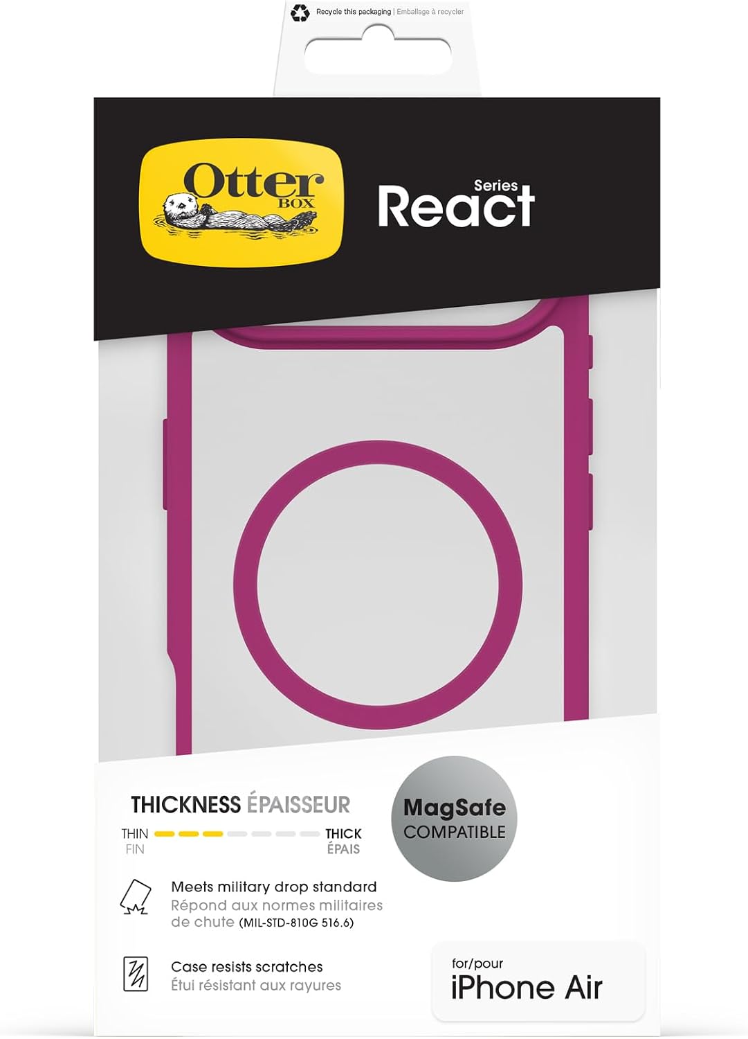 Thumbnail 4 de OtterBox Coque React Series MagSafe pour iPhone Air