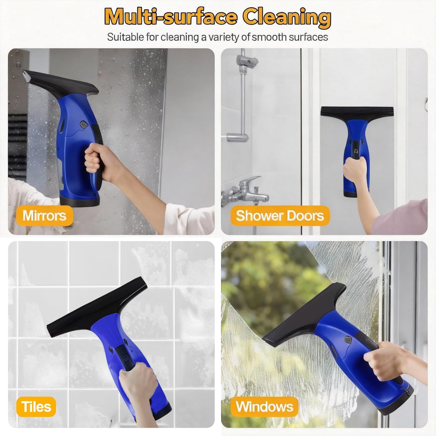 Thumbnail 1 de Eave Window Vac Kit: Upgraded Cordless Window Vacuum with 17cm & 28cm Nozzles