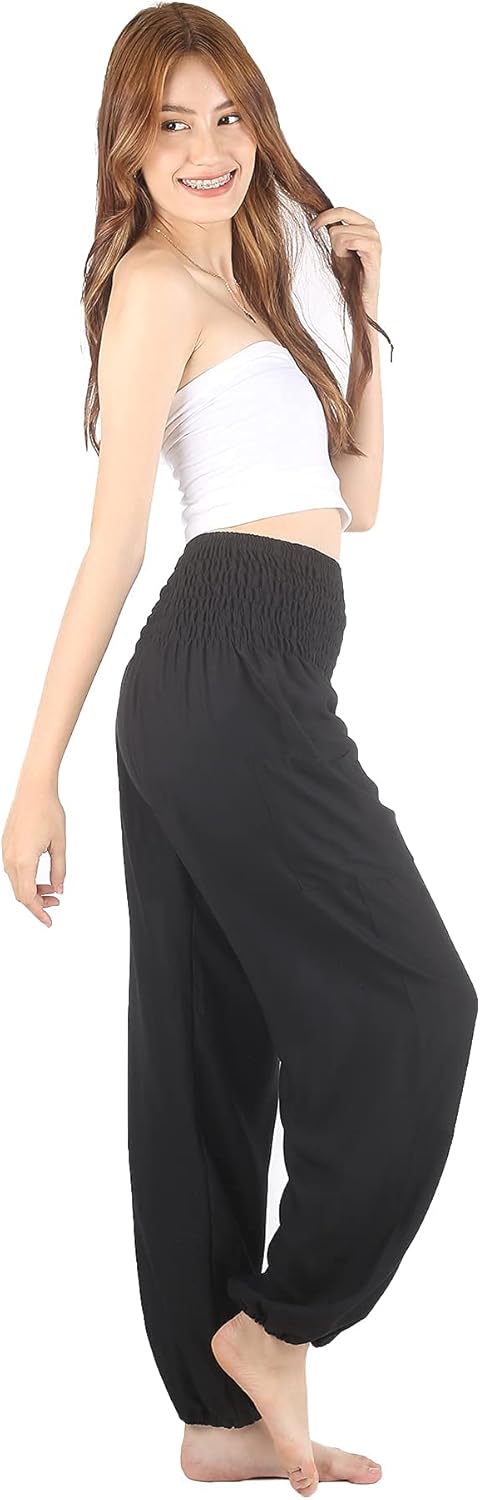 Thumbnail 6 de Boho Pants 2-Pocket Flowy Harem Pants for Women – Yoga, Travel, and Everyday Boho Comfort