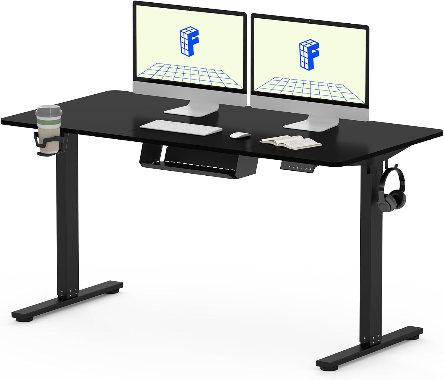FlexiSpot Bureau Assis Debout 140x60cm